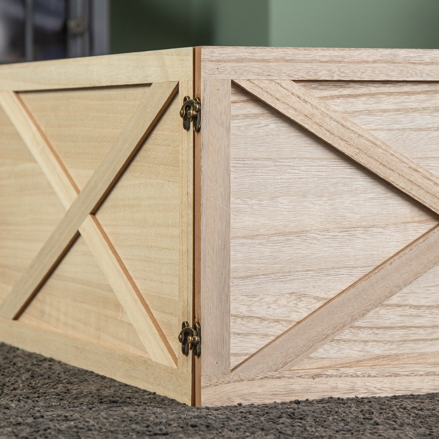 50 x 50cm Square Wooden Foldable Christmas Tree Base