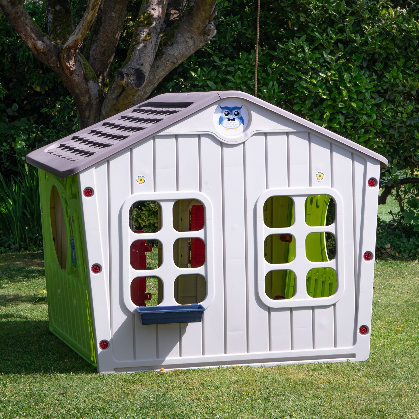 1.15m Kids Plastic Wendy House Galilee Village Playhouse