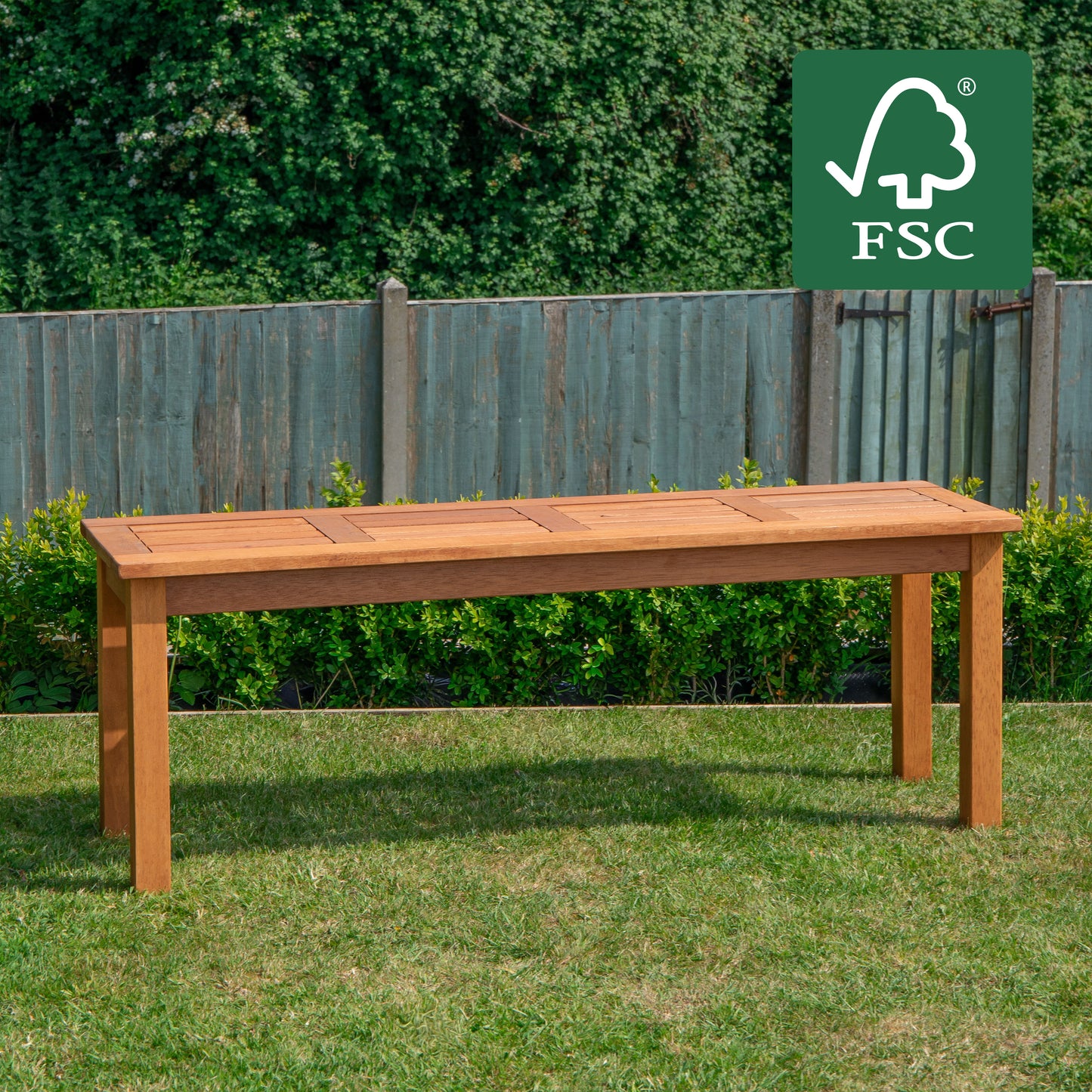 Samuel Alexander Coniston 2 Seater Outdoor Wooden Garden Bench Stool