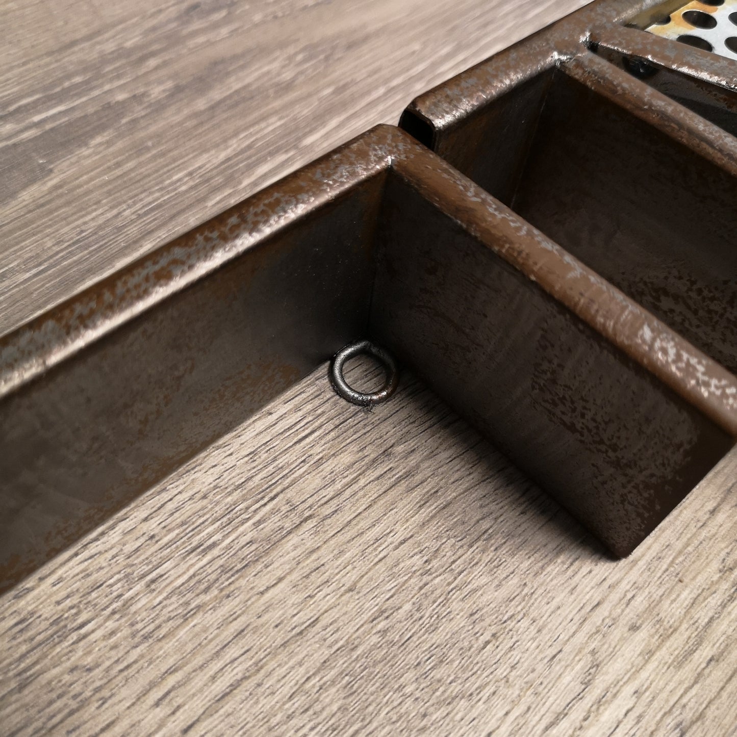 40cm Industrial Metal Set of 14 Merry Christmas Letters Decoration