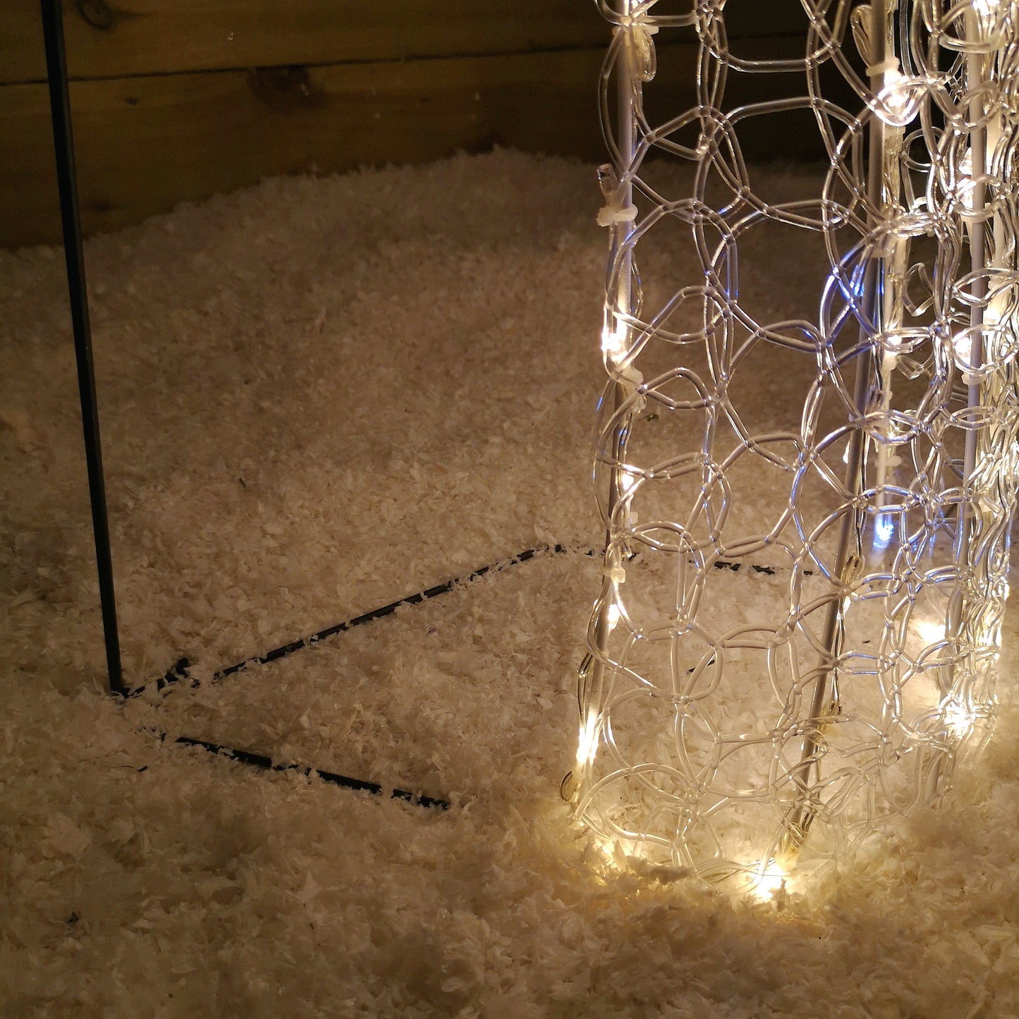 90cm Soft Acrylic LED Shooting Star Christmas Decoration with 160 LEDs