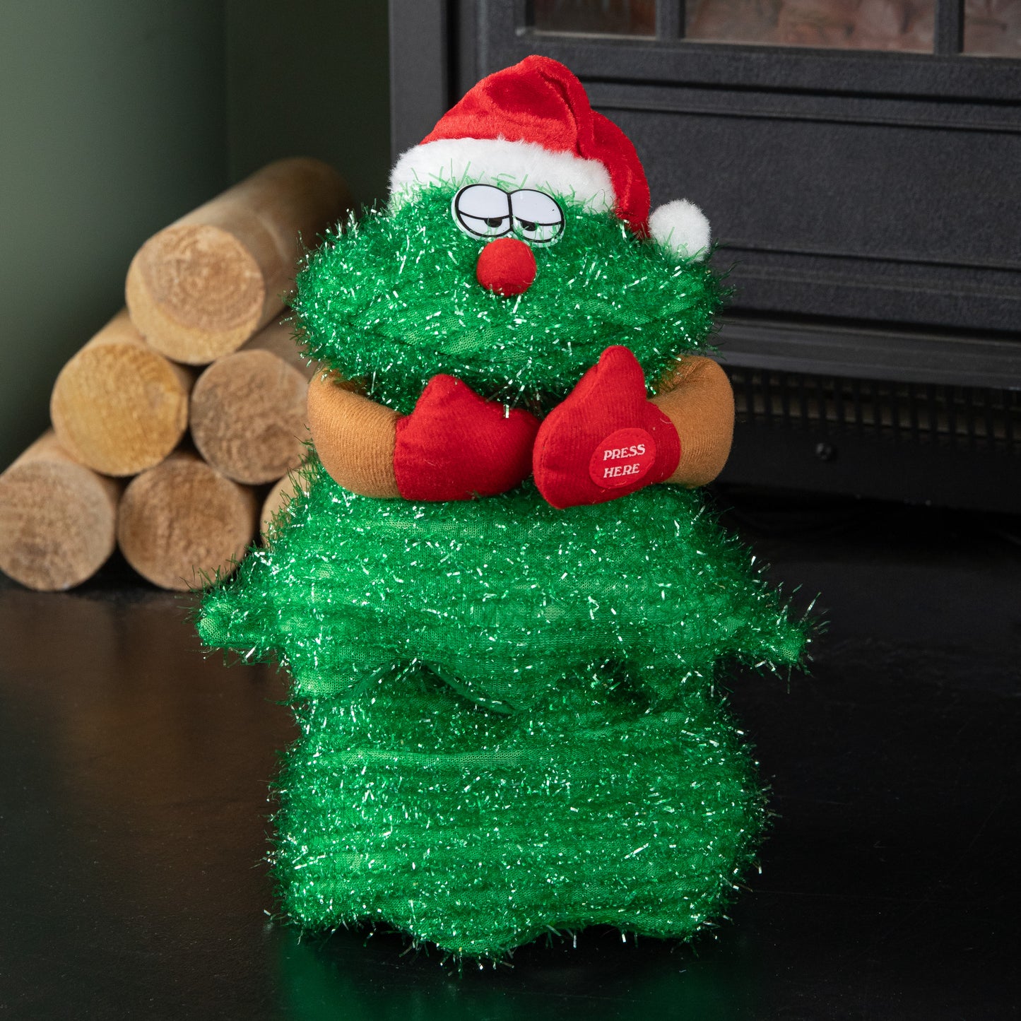 28cm Animated Singing and Dancing Norbert Christmas Tree Decoration
