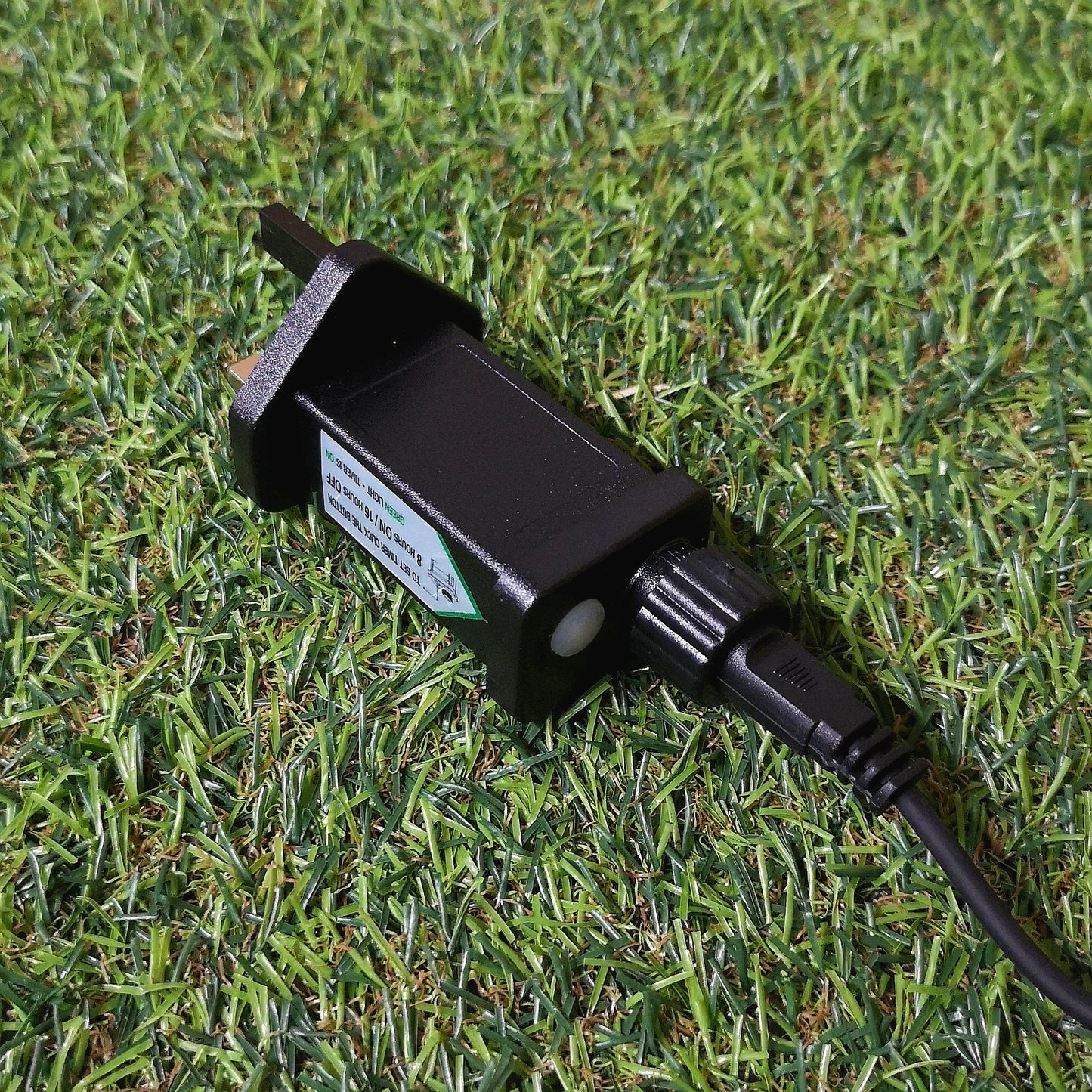 4.5m Set of 10 Connectable Festoon Bulb Lights in Multi-Coloured with Timer Function