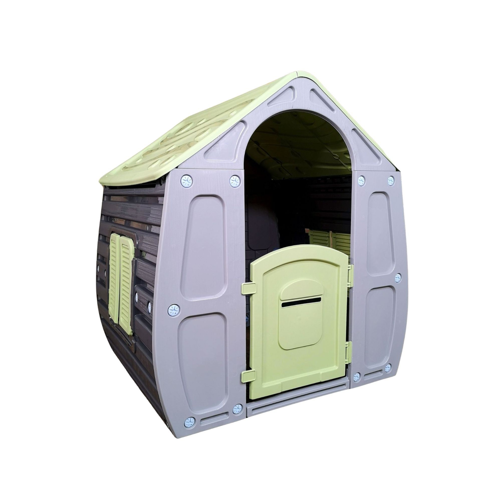 1.09m Classic Colour Kids Indoor Outdoor Plastic Wendy house Magical Playhouse