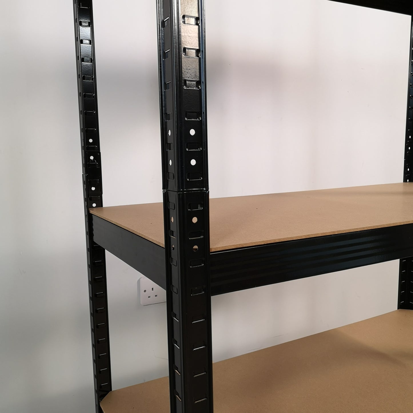 Garage Shelving 90cm Wide & 180cm High Heavy Duty 5 Tier Multipurpose Metal Racking Unit / Warehouse Shelving Storage