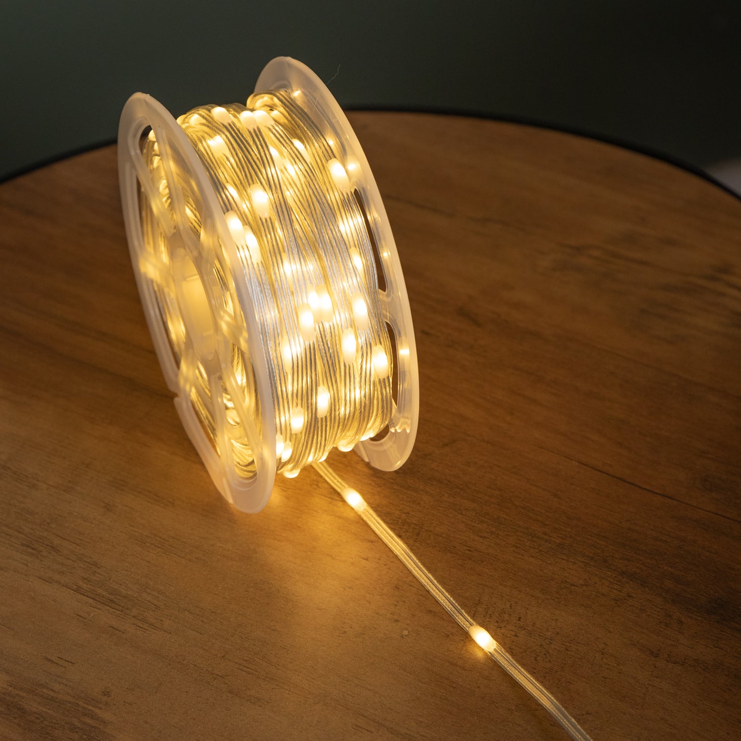 37.5m Light up Christmas Two Tone String Lights with 500 Warm White & Multi-Coloured LEDs