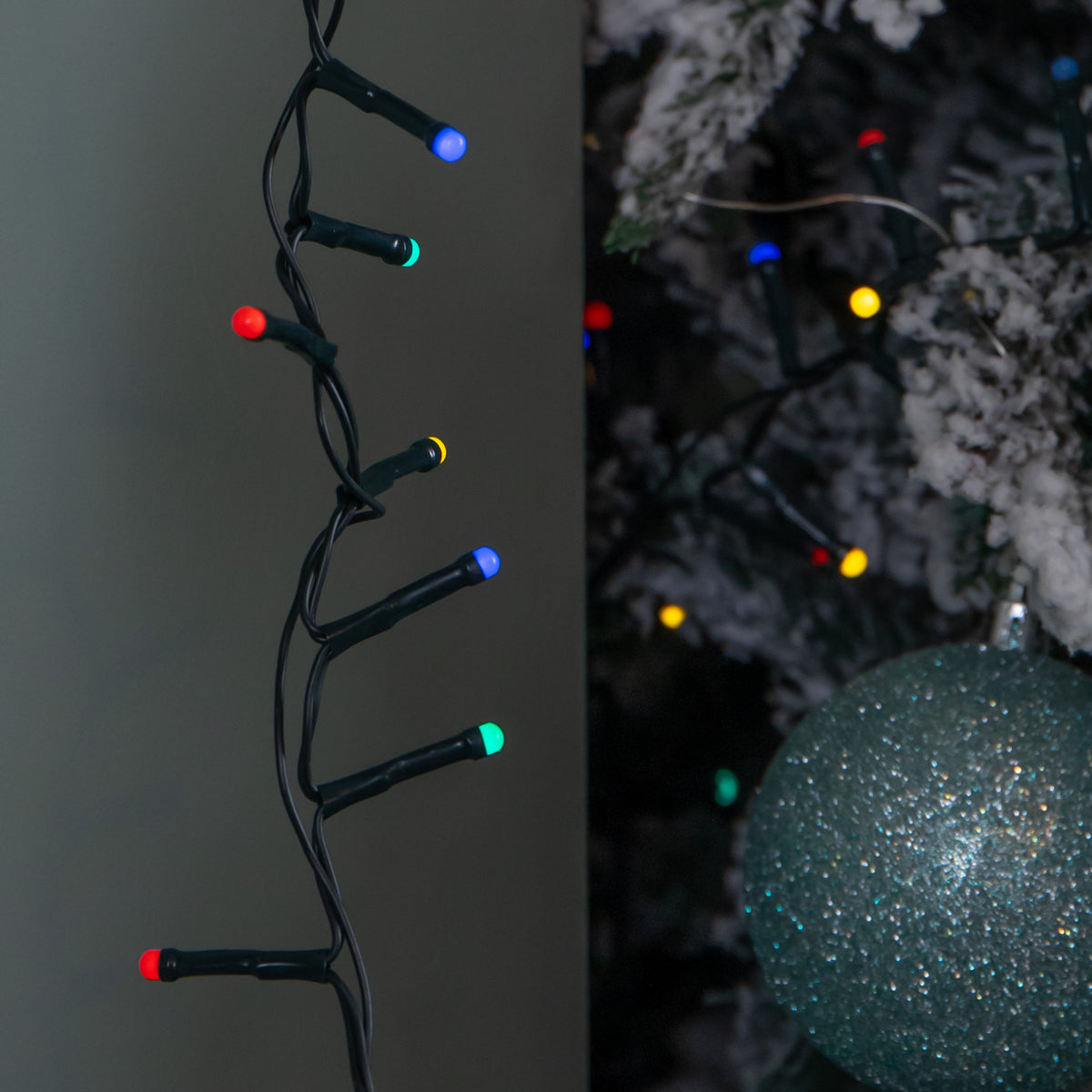 9m 360 LED Christmas BerryBrights String Lights in Multi-Coloured