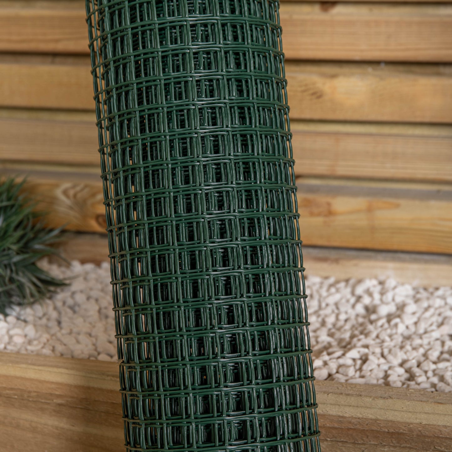5m x 1m Green Plastic Mesh Garden Border Net Fencing