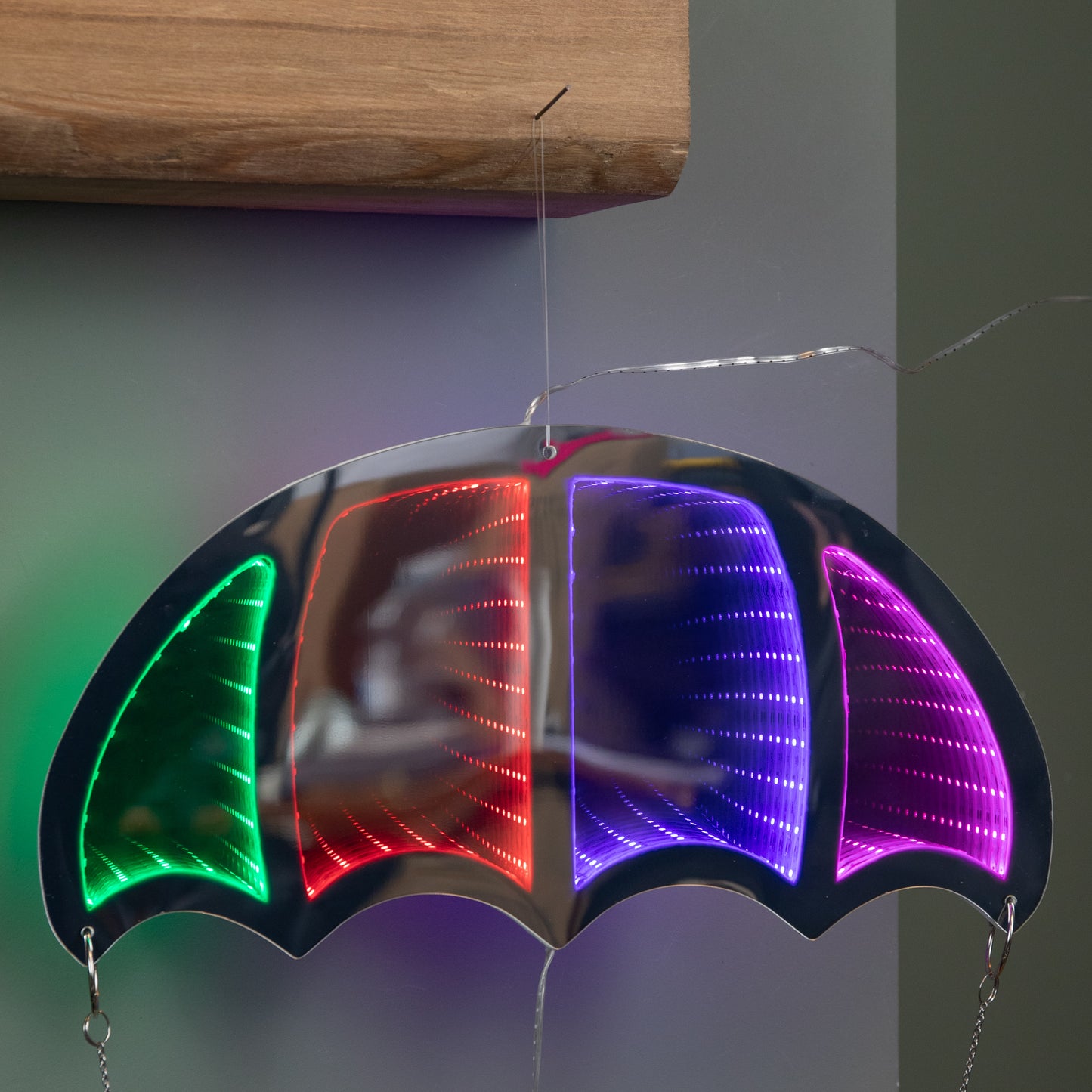 60cm LED Infinity Light Gonk Hanging Parachute