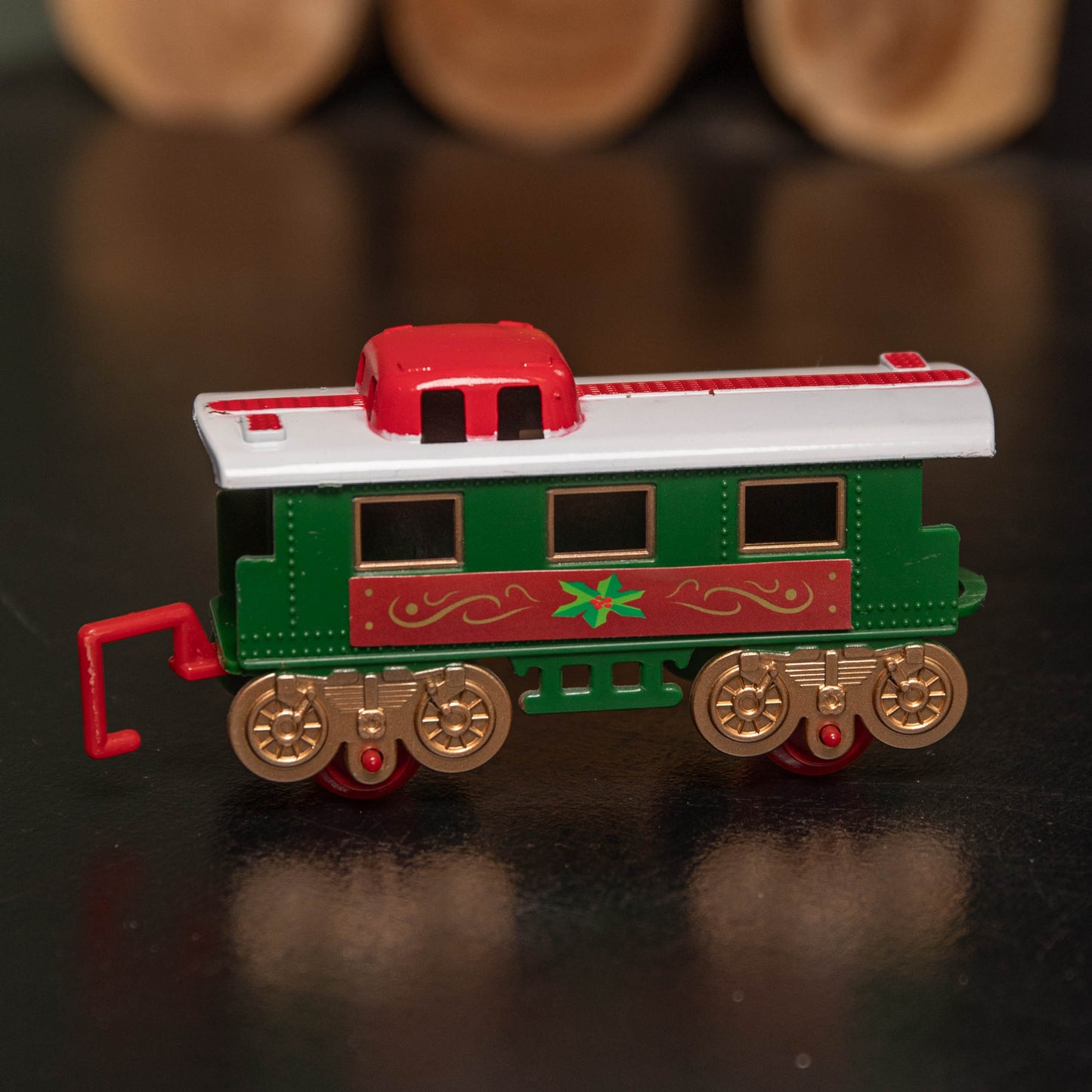 20pc Battery Operated Light up Christmas Santa's Musical Train Set - Jingle Bells