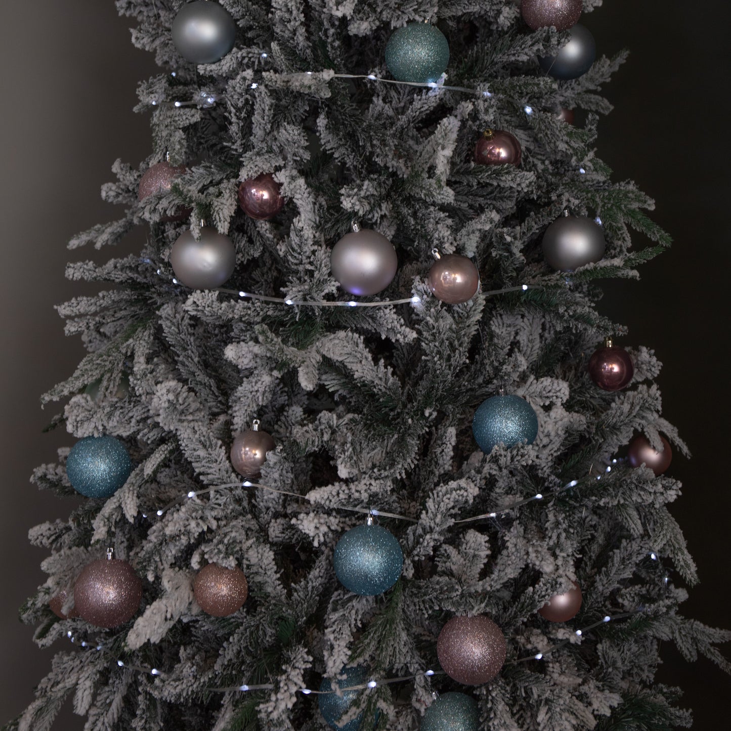 15m Light up Christmas Two Tone String Lights with 200 Warm White & Cool White LEDs