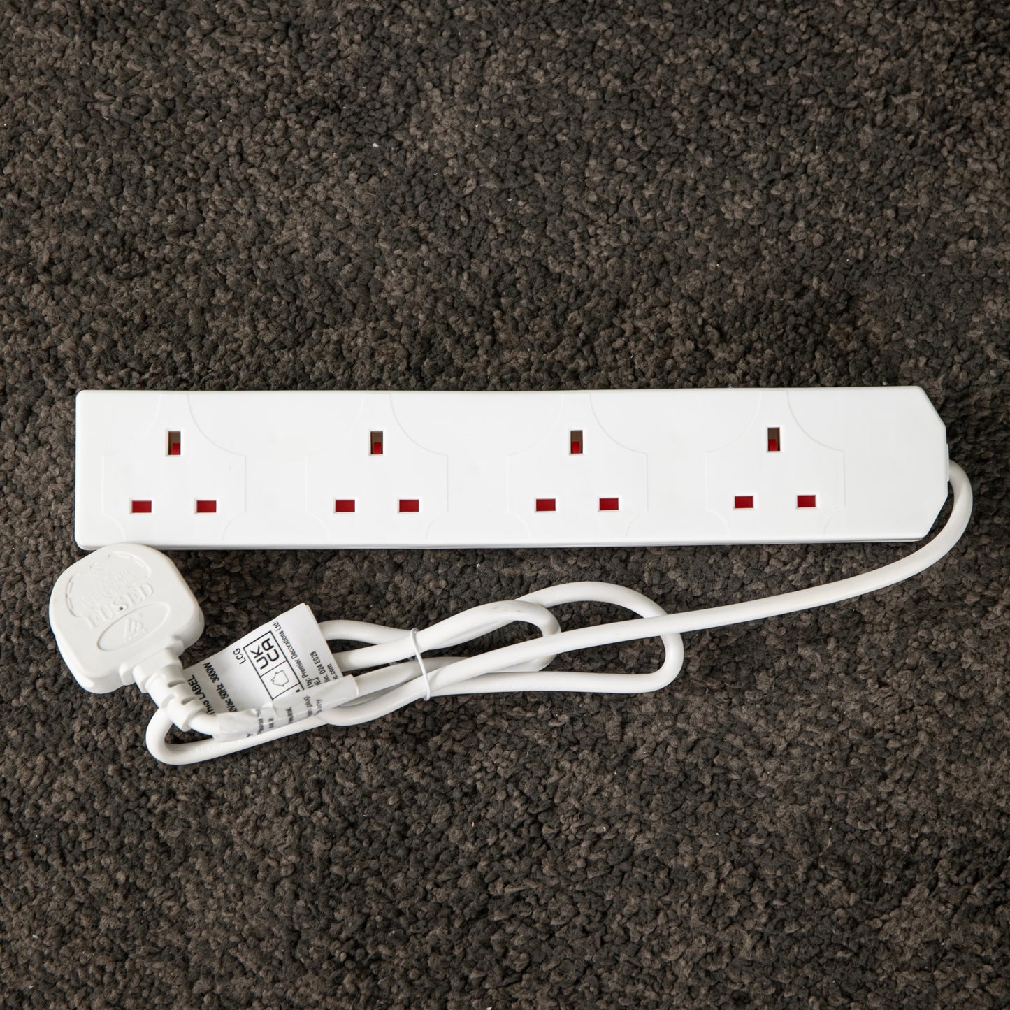 4 Way Transformer Plug Extension Cable with 40cm Lead Wire