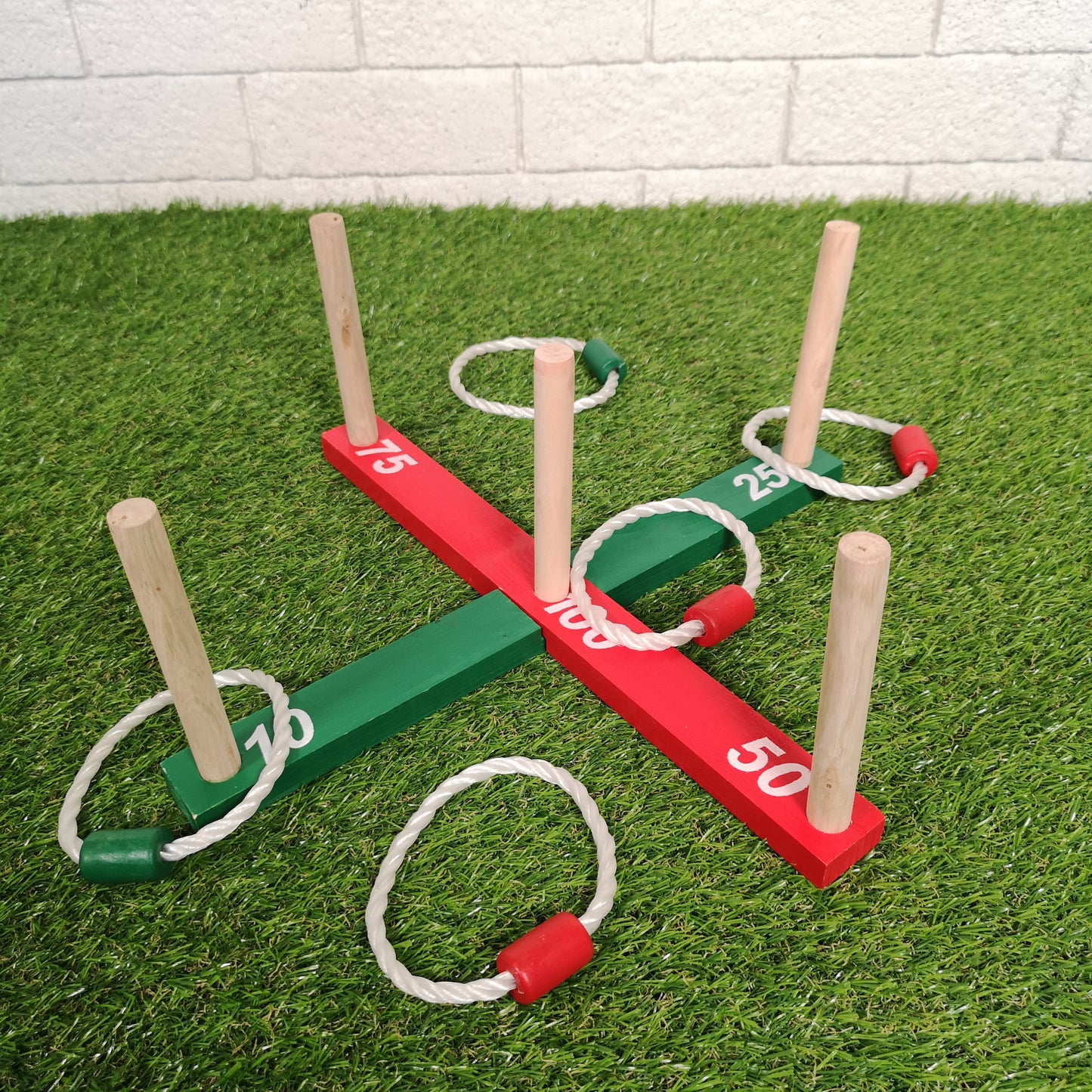 Garden Quoits Game Outdoors Fun Toy Kids Adult Grass Patio