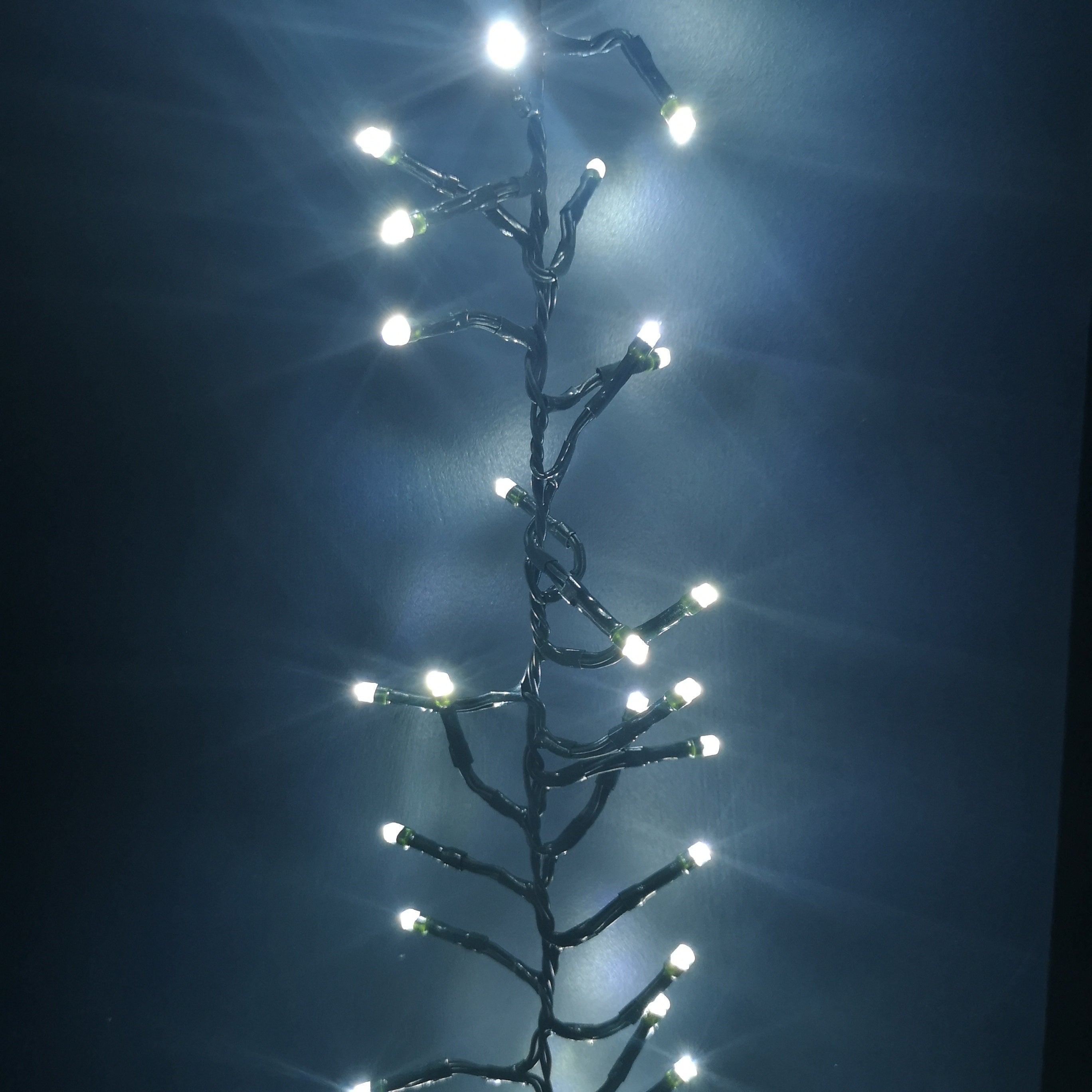 4.5m White or Warm White Colour Changing Connectable Cluster LED Lights Christmas Decorations