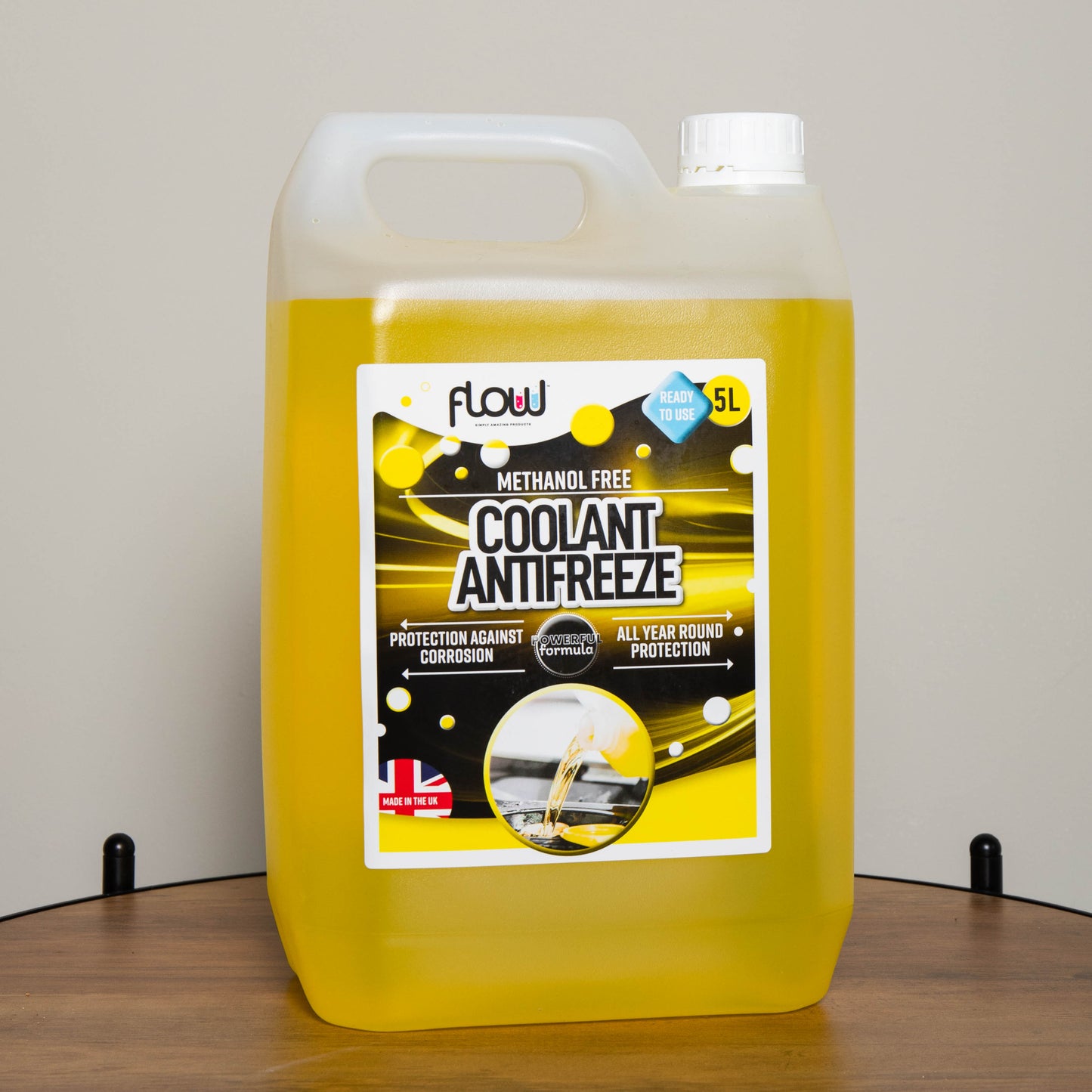 5 Litres Car Engine Coolant and AntiFreeze Fluid for All Vehicles