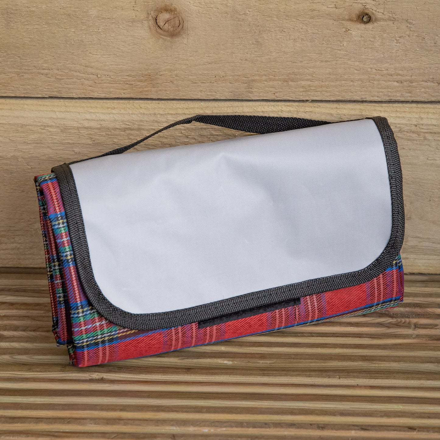 1.50m x 1.15m Waterproof Patterned Picnic Blanket Rug with Carry Handle