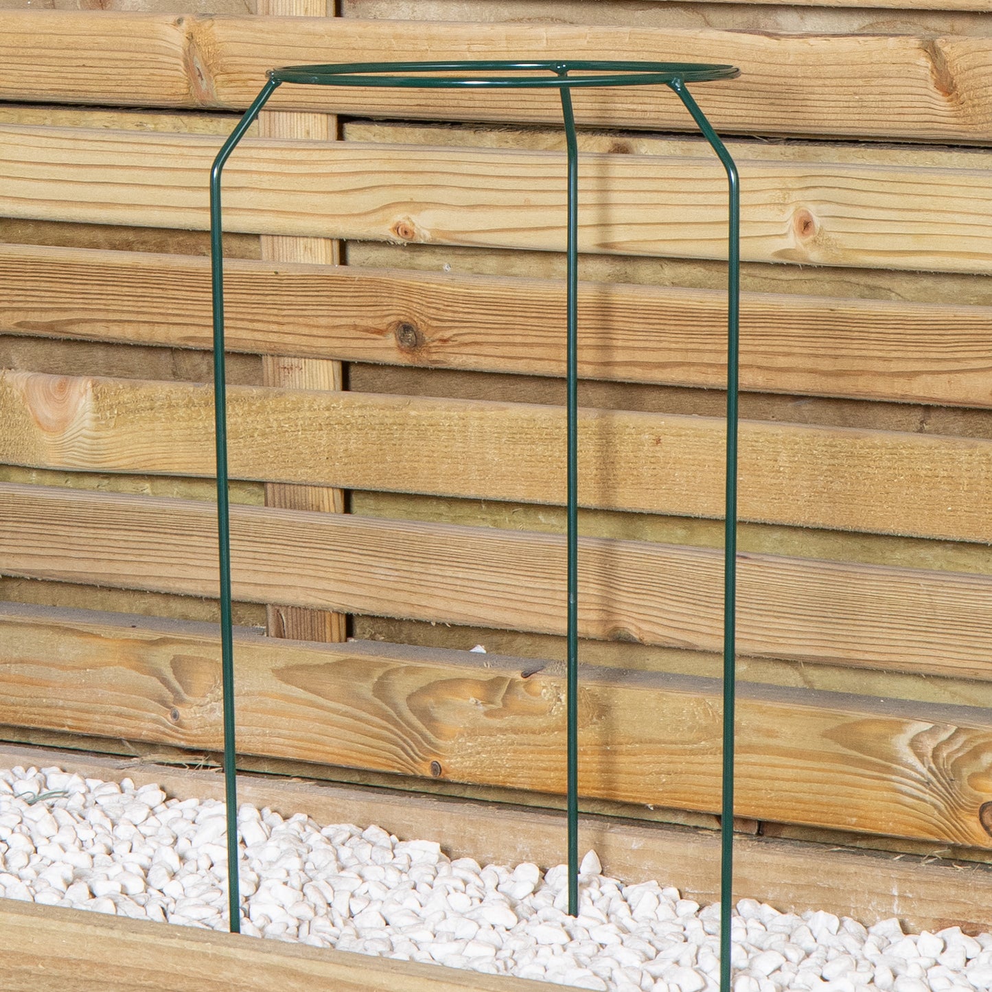 Tom Chambers Green Metal Herbaceous Garden Plant Support Ring Small