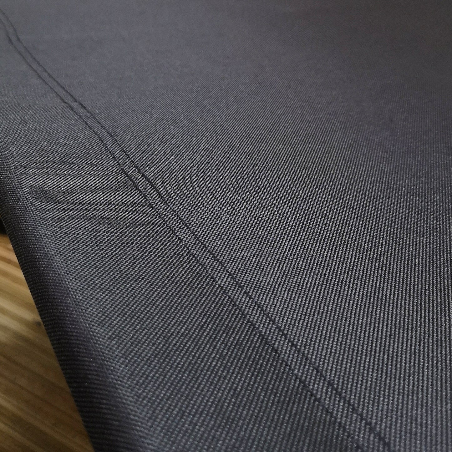 Factory Seconds: Black Outdoor Garden Patio Reclining Oxford Sun Lounger