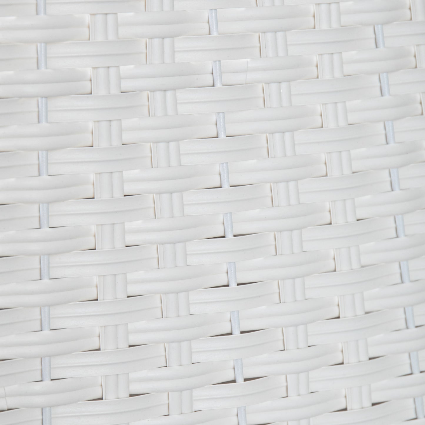 47cm x 46cm Samuel Alexander Foldable Faux Rattan Christmas Tree Skirt in White