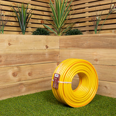 Pro Gold 50m Reinforced Professional Garden Hose Pipe Kink Resistant