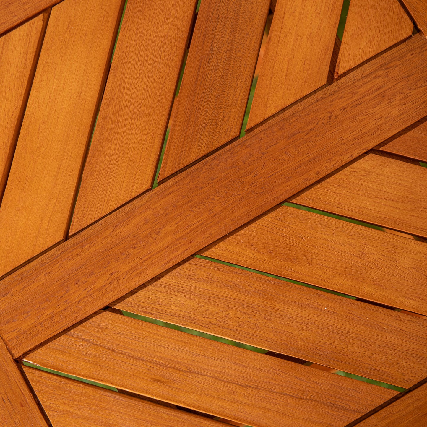 73 x 45cm Outdoor Kapalua Wooden Slatted Garden Side Table