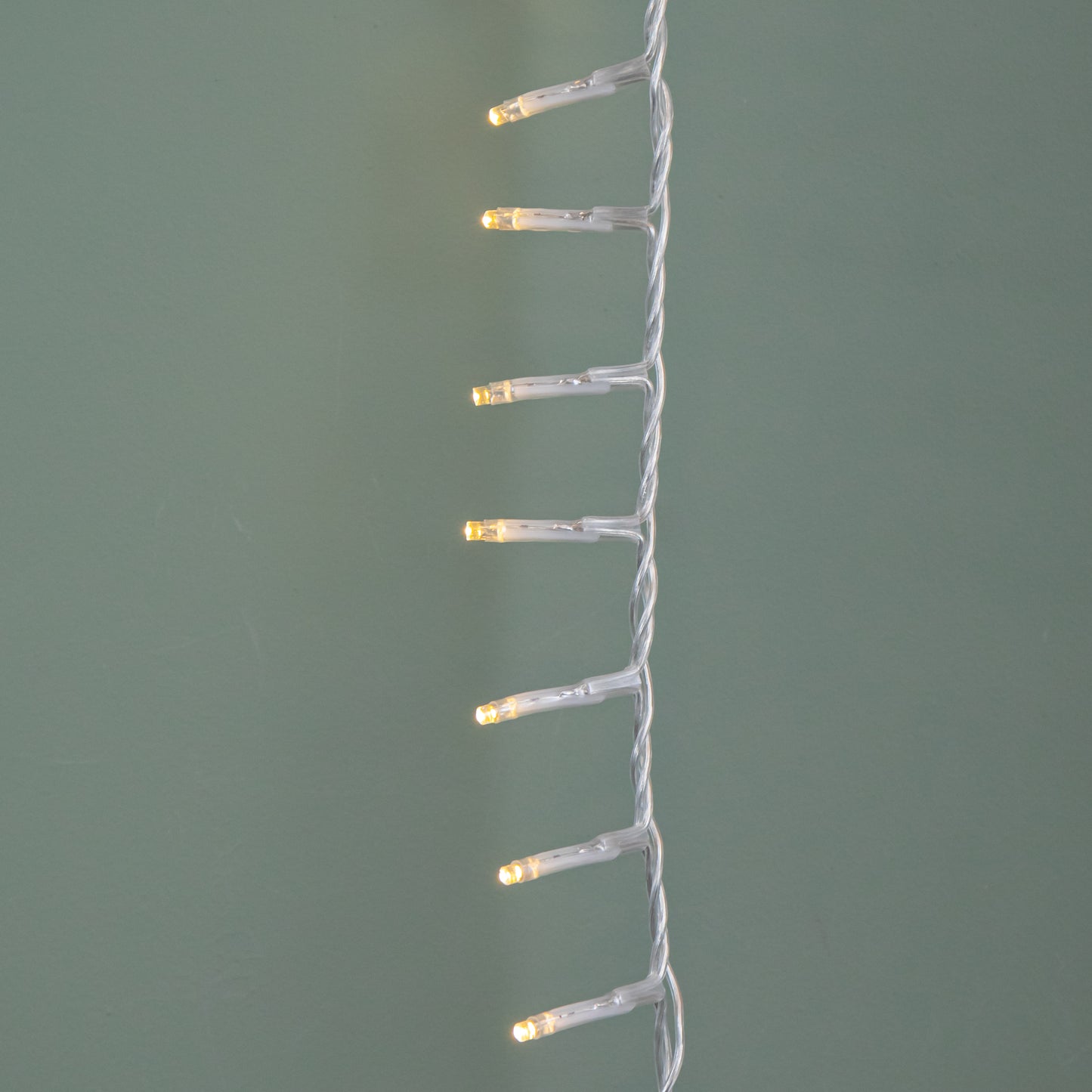 50m 2000 LED TreeBrights Christmas String Lights with Timer in Warm White on Clear Cable