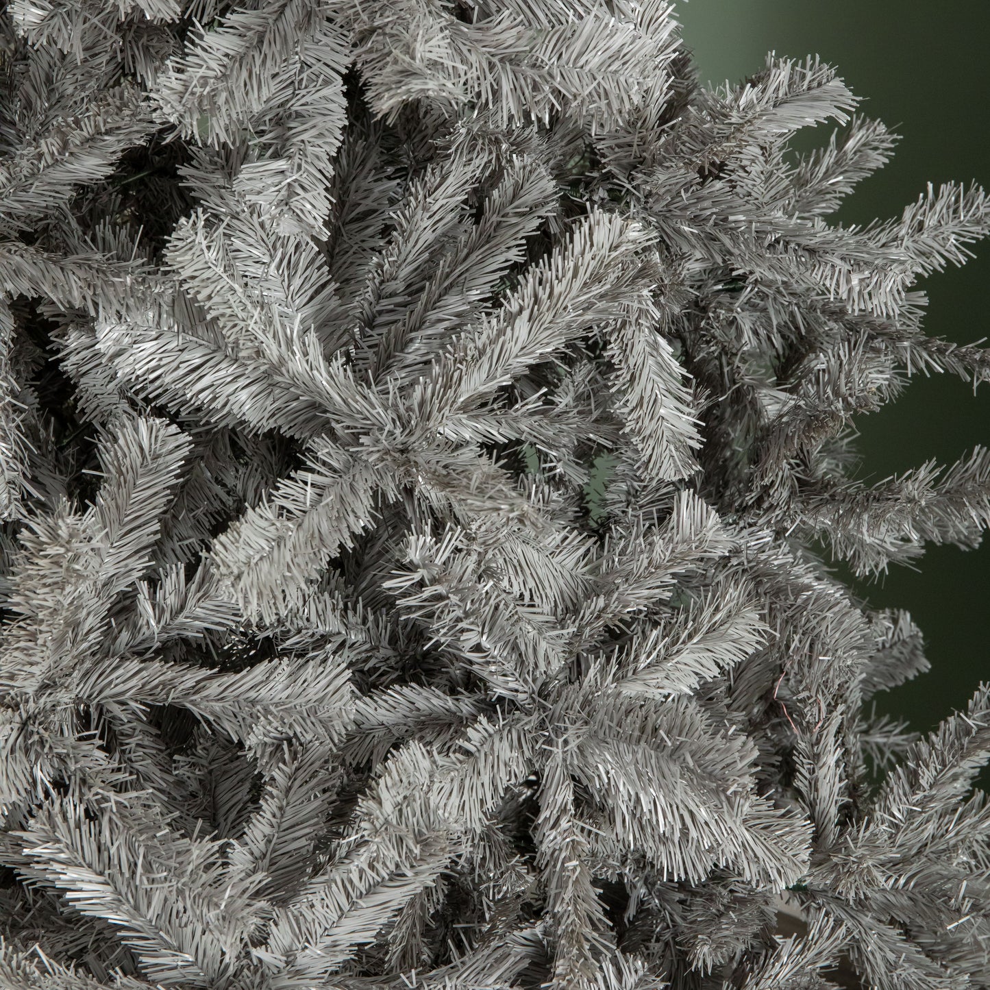 8ft (2.4m) Plain Grey Colorado Spruce Wrapped Christmas Tree 1097 Tips