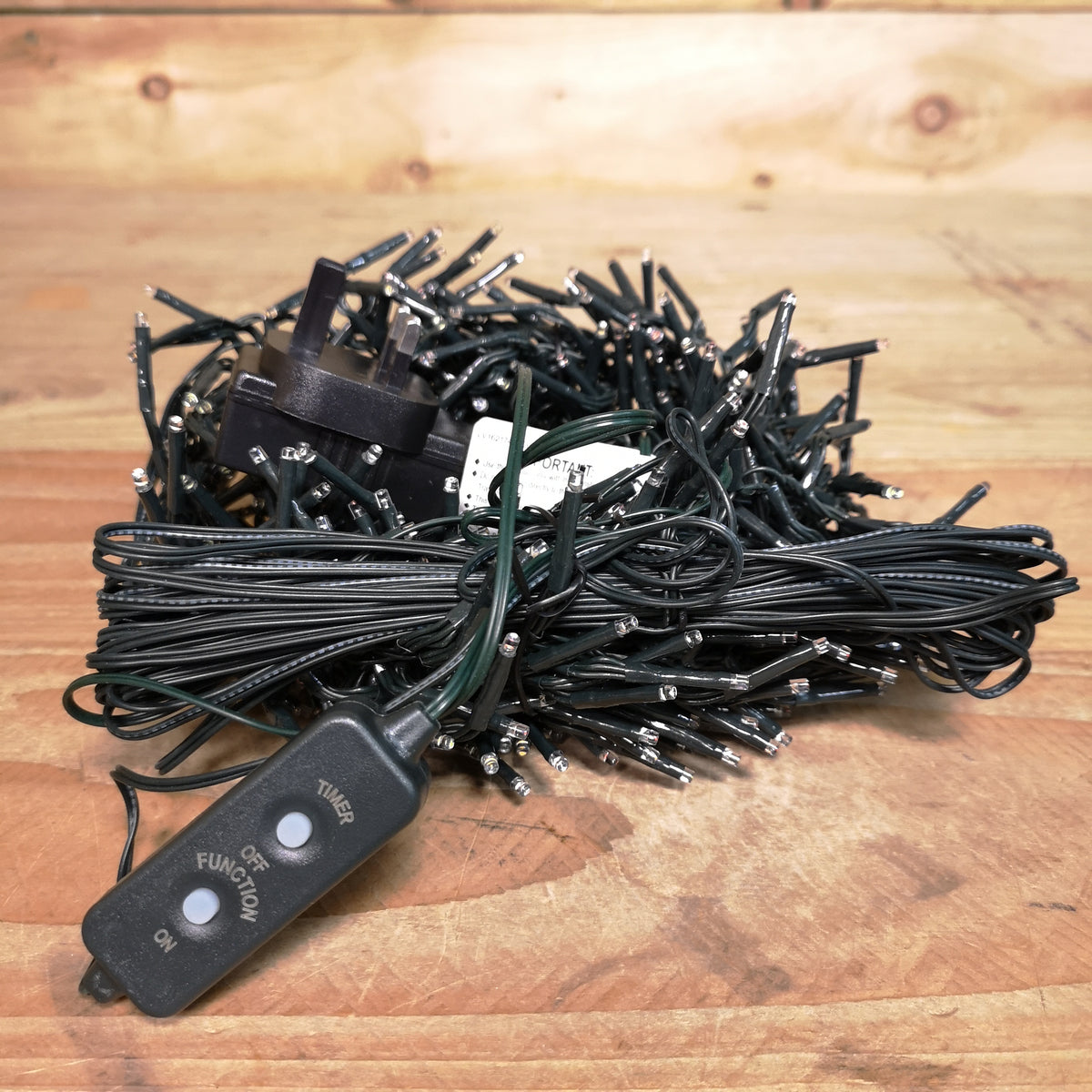 480 LED (6.2m) Premier Cluster Christmas Tree Lights with Timer - Cool & Warm White