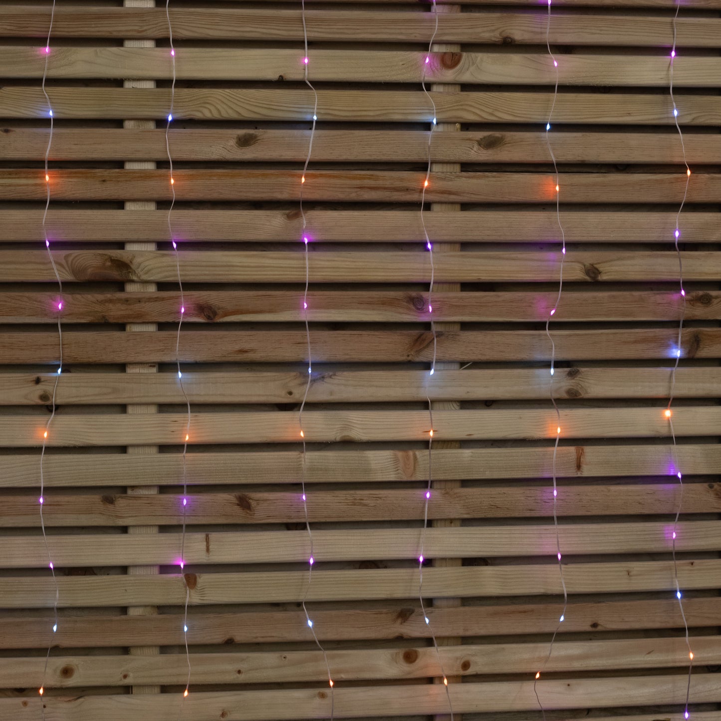 2m x 1.5m Light up FlexiBrights Christmas Curtain Lights with 240 Rainbow LEDs