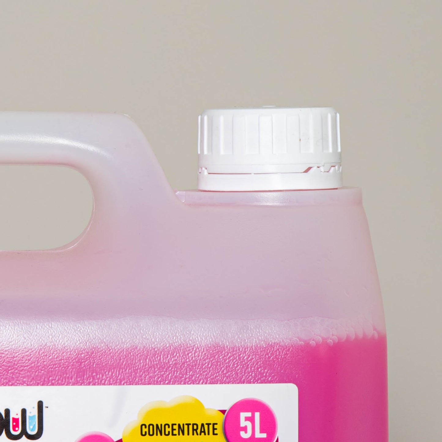 5 Litres Cherry Pink Toilet Flush Cleaning Rinse Concentrate Fluid