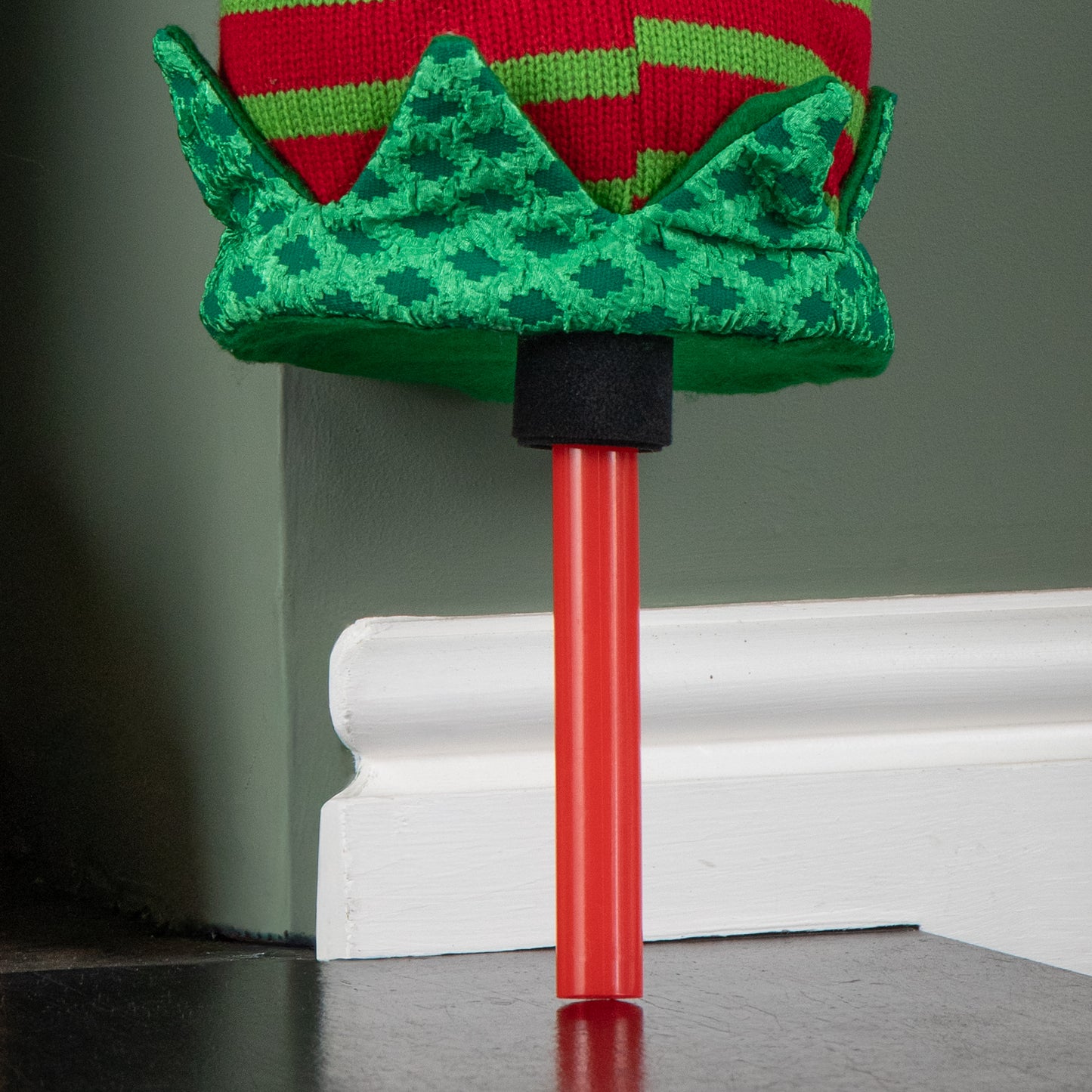 55cm Battery Operated Soft Animated Elf Kicking Legs Christmas Decoration