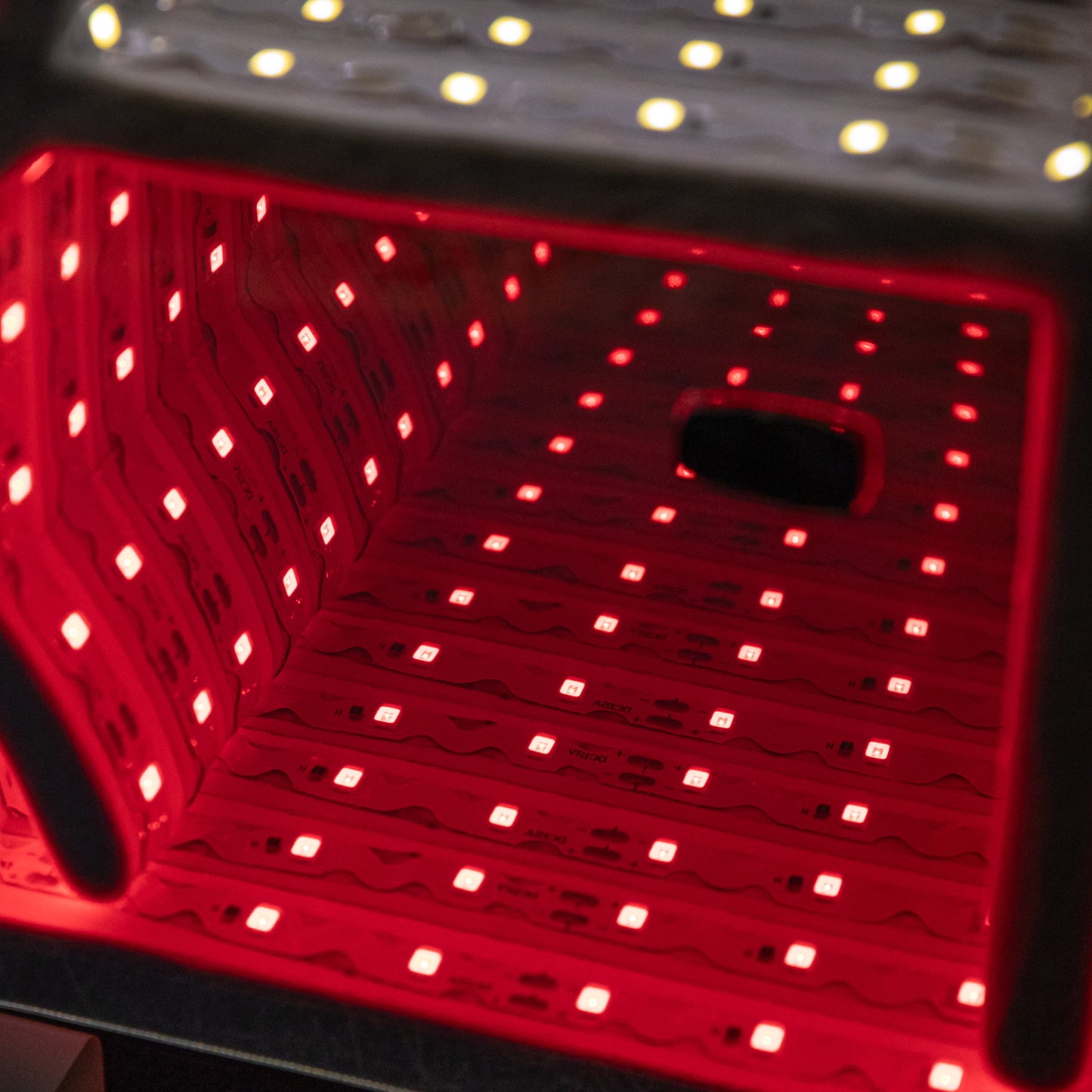 40cm LED Infinity Light Red Truck