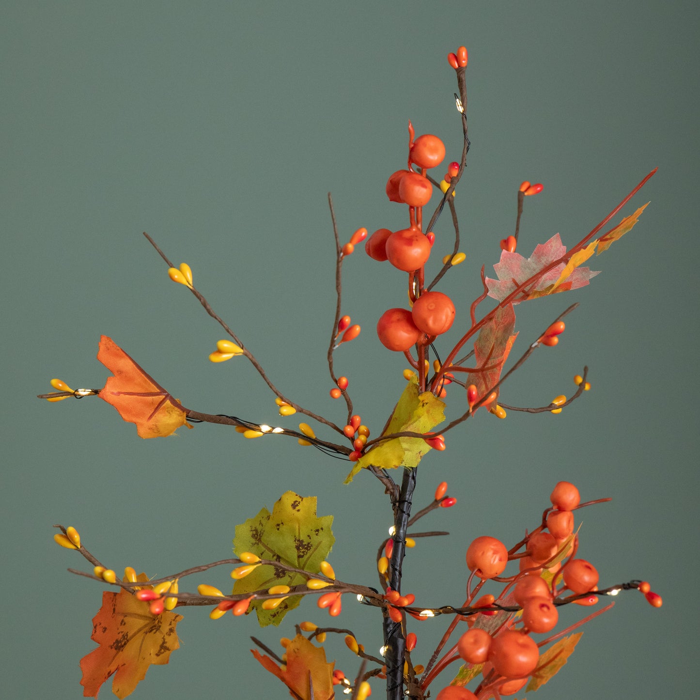 1.55m Light up Autumn Maple Leaf Tree with 180 Warm White LEDs