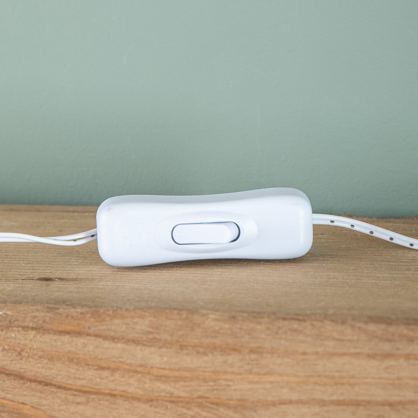 34cm Battery Operated Light up Christmas Candlebridge in Silver with Warm White LEDs