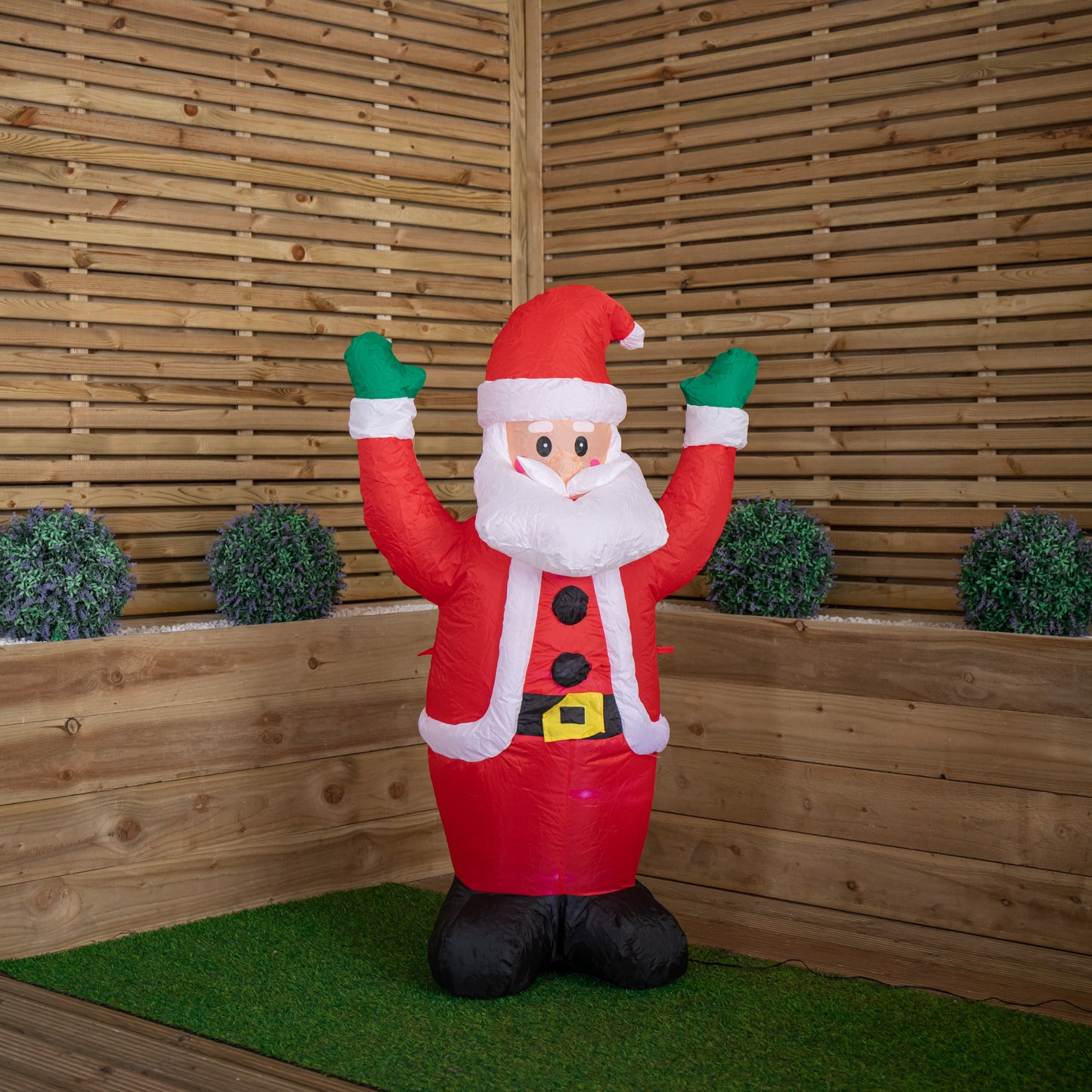 4ft (120cm) LED Outdoor Christmas Inflatable Santa Claus Indoor /Outdoor Decoration