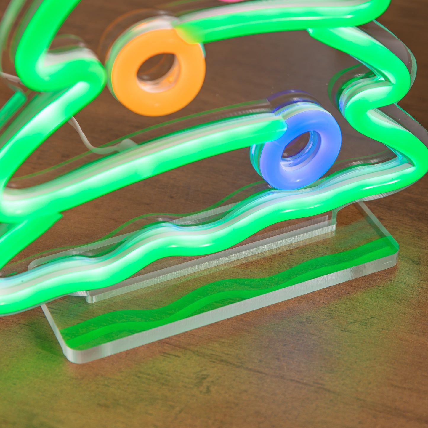 25cm Light up Christmas Tree Table Top Neon Sign