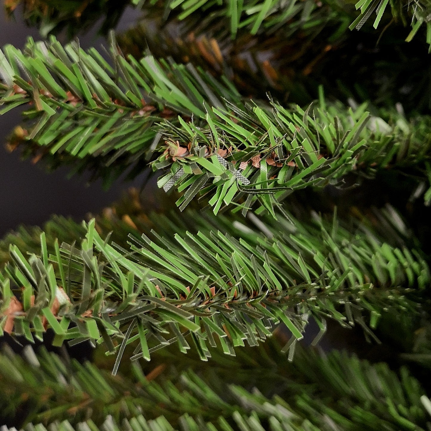 60cm Mini Richmond Christmas Tree in a Burlap Base with 72 Tips