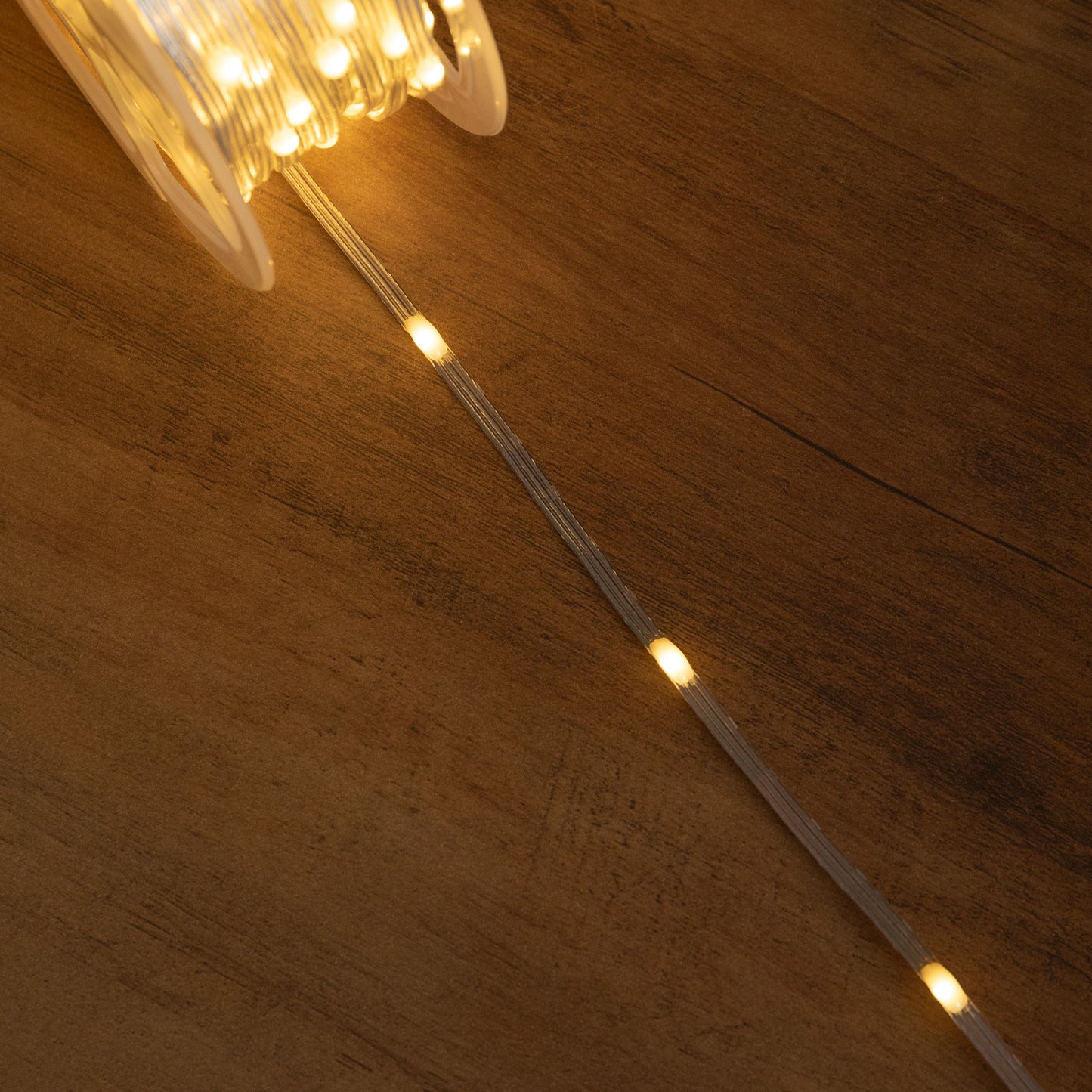 37.5m Light up Christmas Two Tone String Lights with 500 Warm White & Cool White LEDs