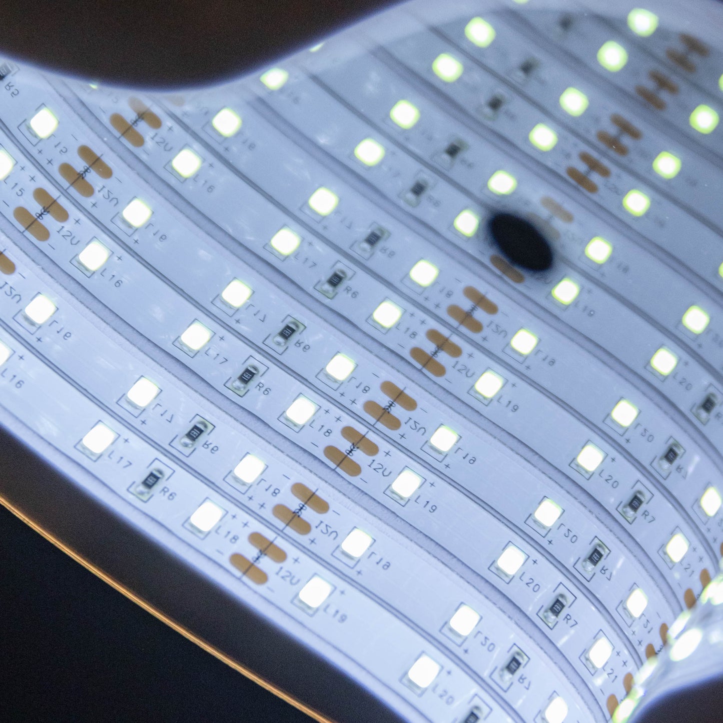 60cm Light up Sitting Dog in Santa Hat Infinity Christmas Decoration with LEDs