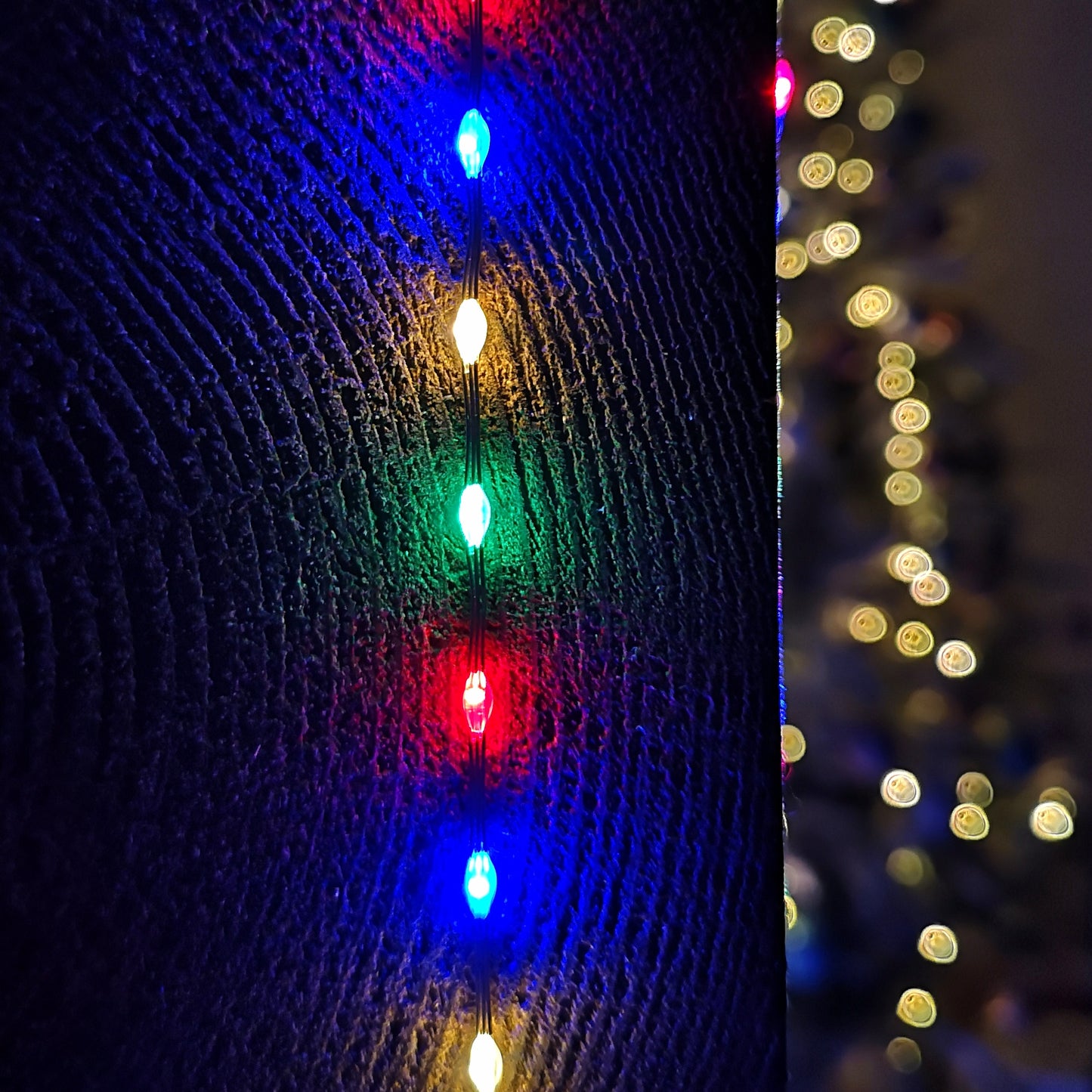 6.4m Compact MicroBrights Christmas Lights with 400 LEDs in Multi-coloured