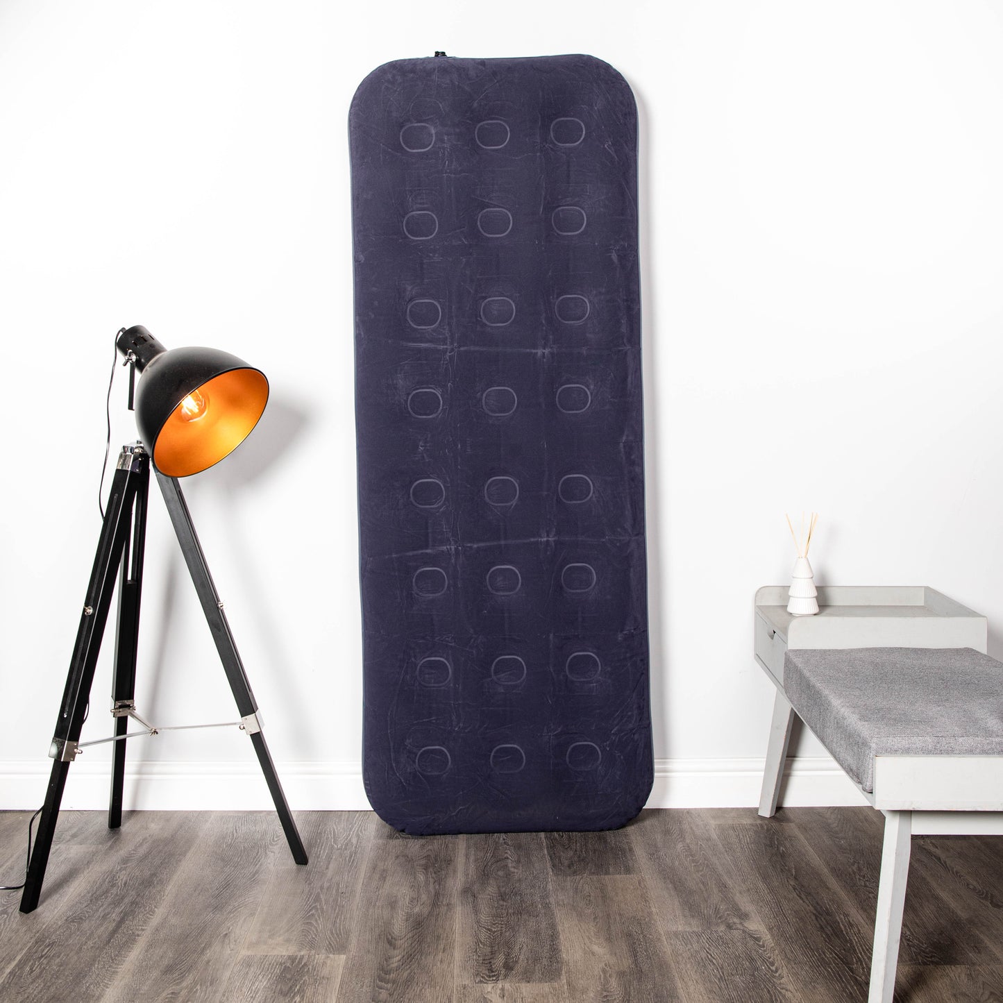 191cm x 73cm x 22cm Single Soft Flock Covered Airbed