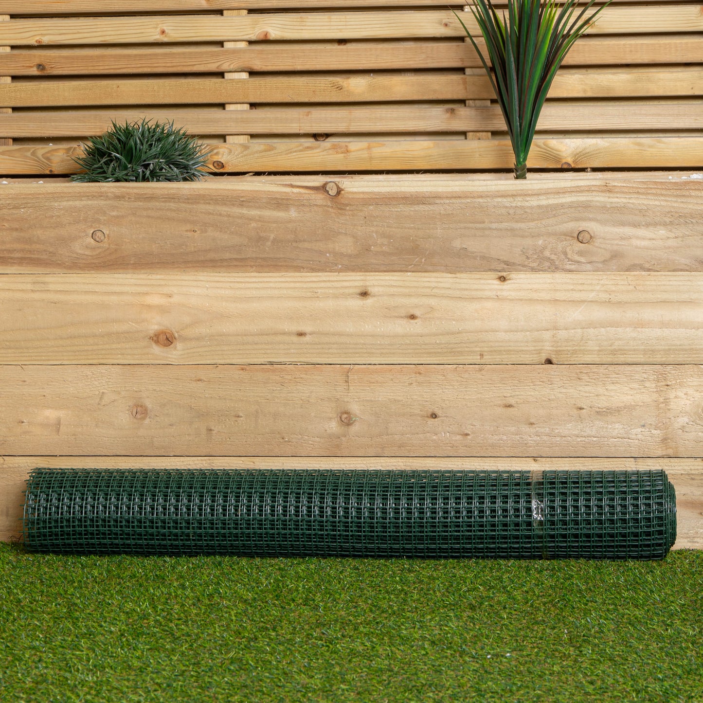 5m x 1m Green Plastic Mesh Garden Border Net Fencing