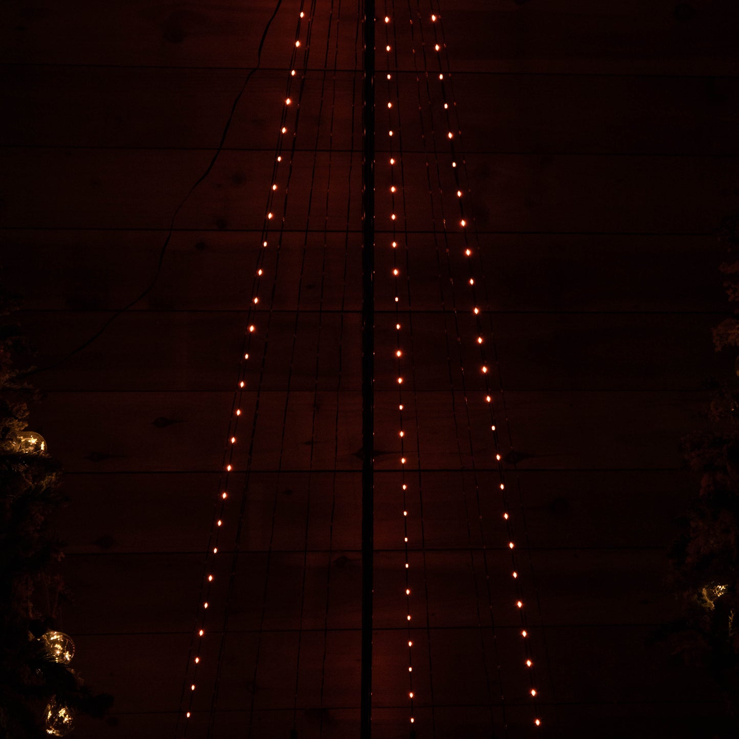 2.5m Light up Christmas Pyramid Cone Tree with 835 Multi-Action Rainbow LEDs