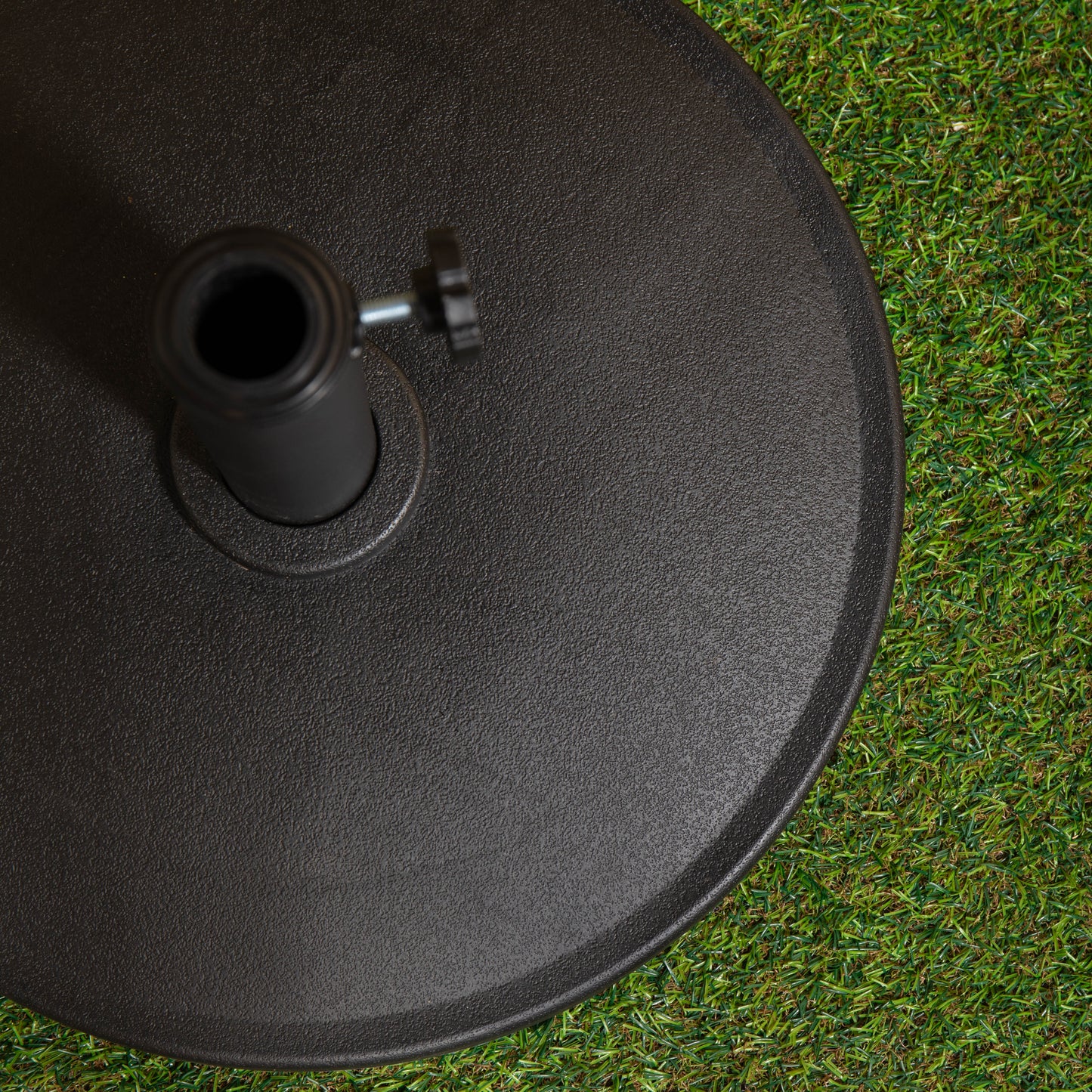 11kg Black Heavy Duty Round Garden Patio Parasol Umbrella Base