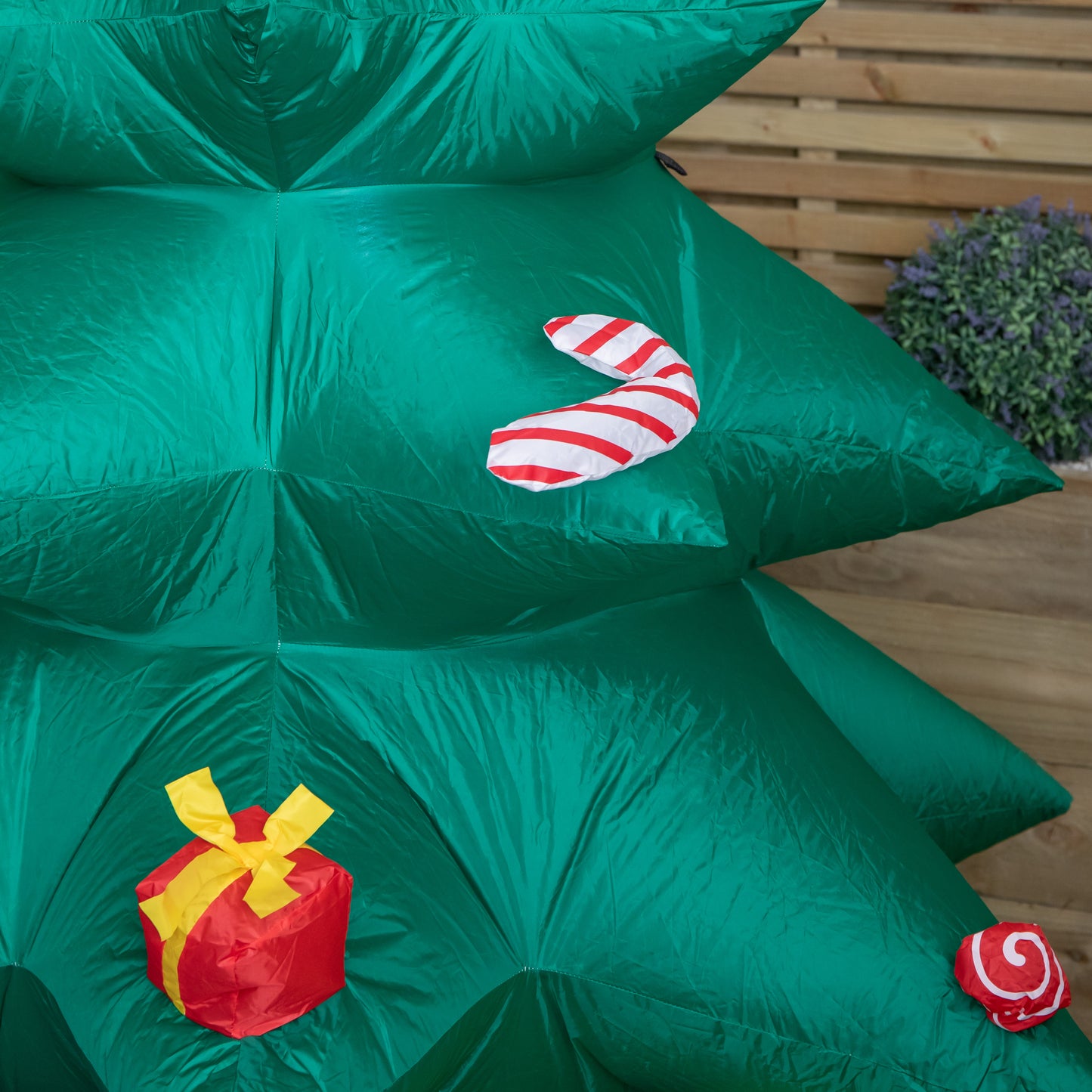 2.4m Tall Light up Christmas Tree Inflatable with Presents and LEDs