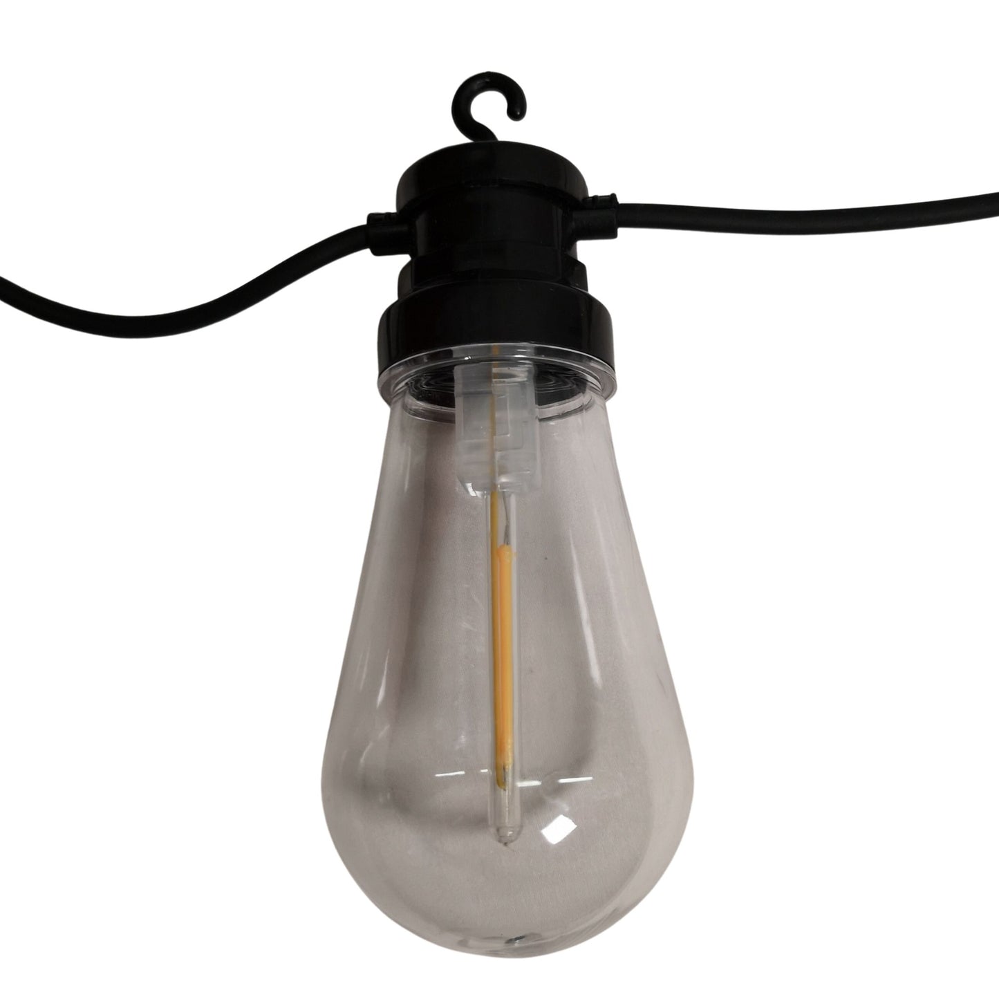 4.5m 10 Warm White LED Connectable Festoon Lights Christmas Decorations