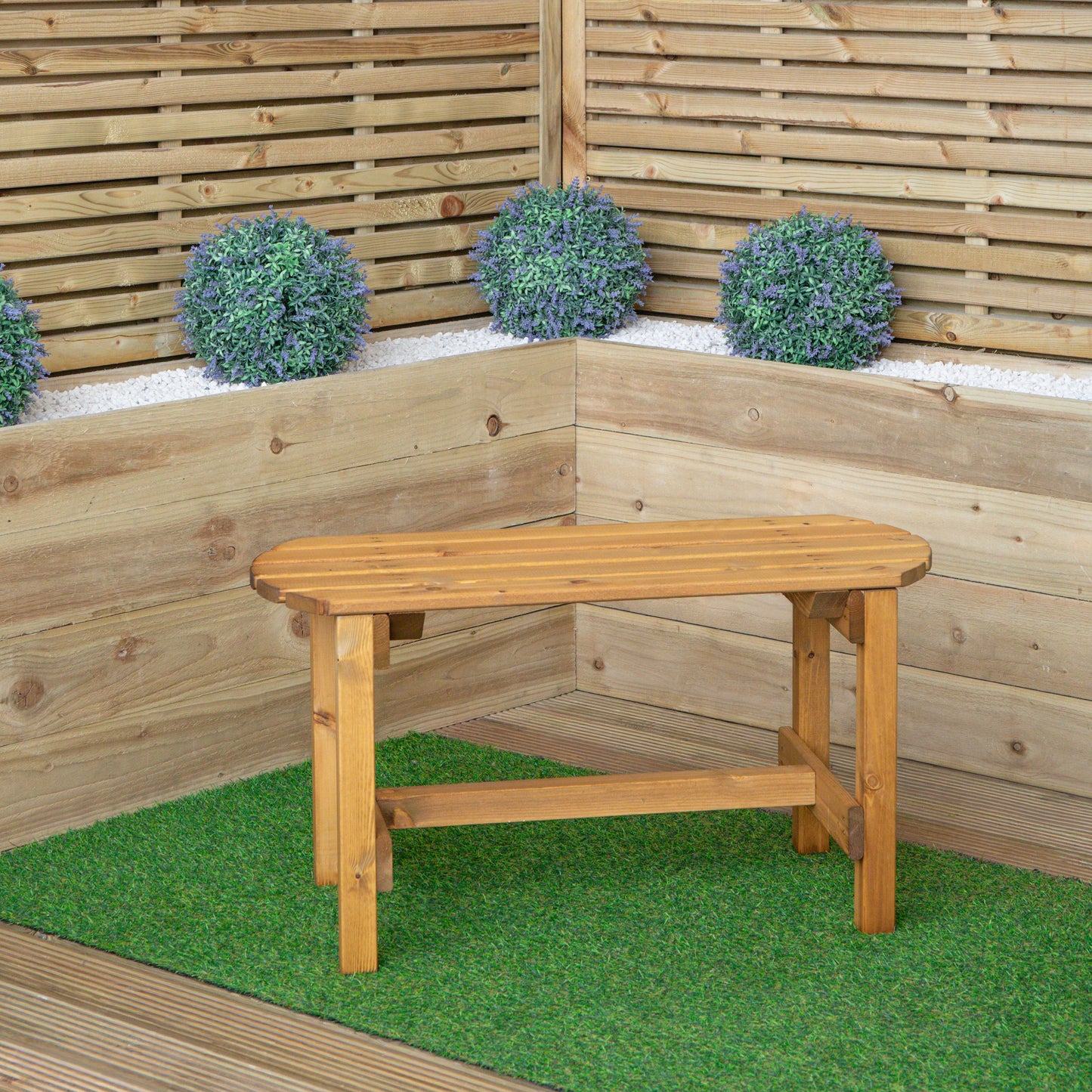 Traditional Handmade Chunky Rustic Wooden Coffee Table