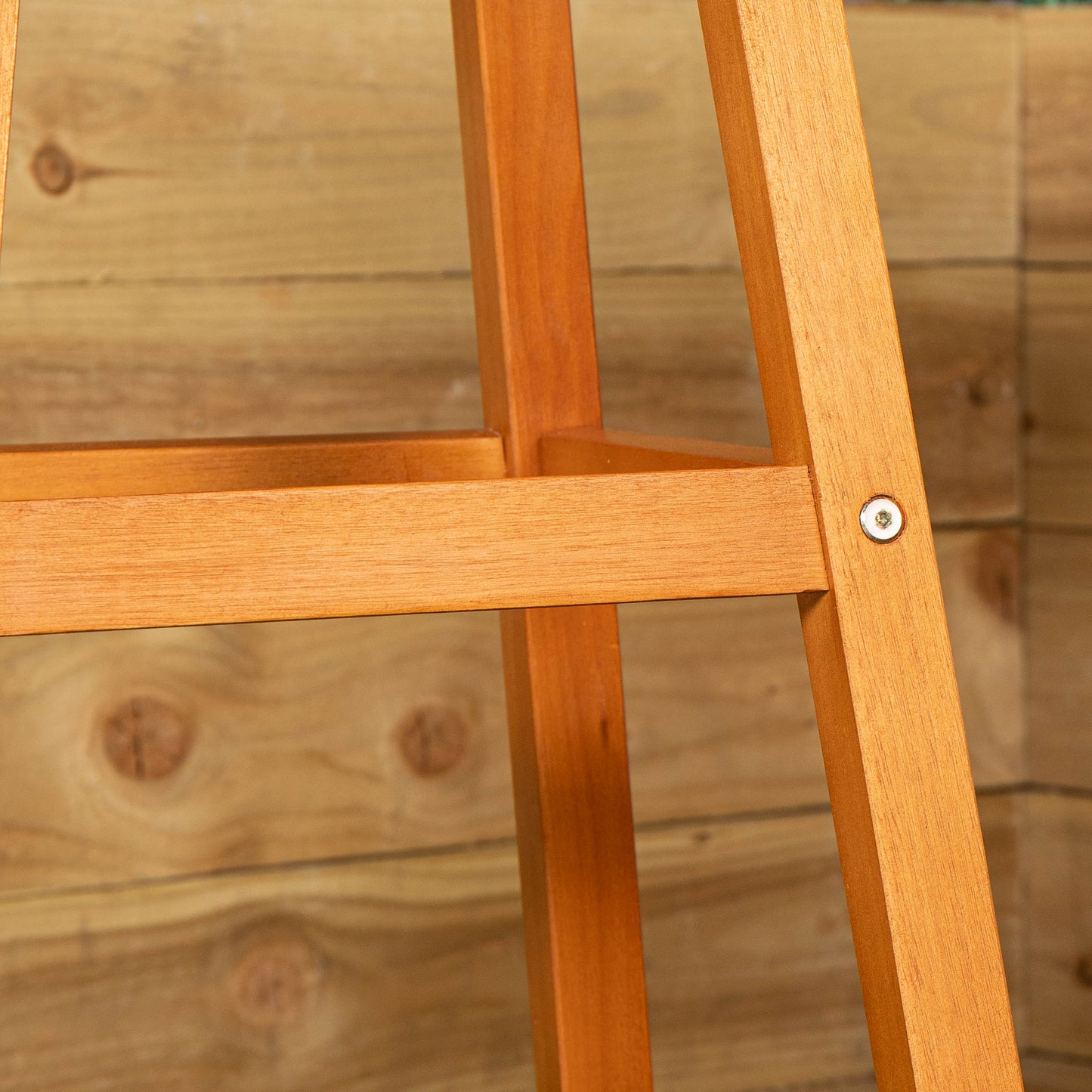 73 x 45cm Outdoor Kapalua Wooden Slatted Garden Side Table