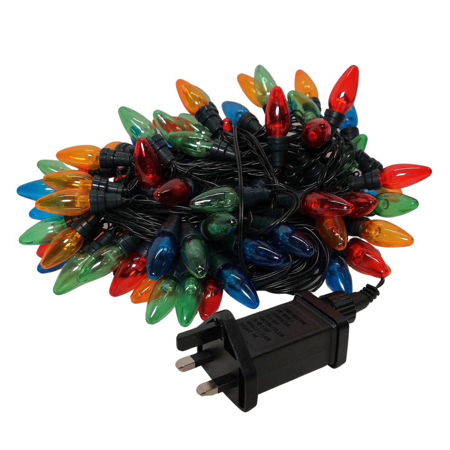 12m 120 LED Premier Multi Function Large Bulb Outdoor Christmas Festoon Lights