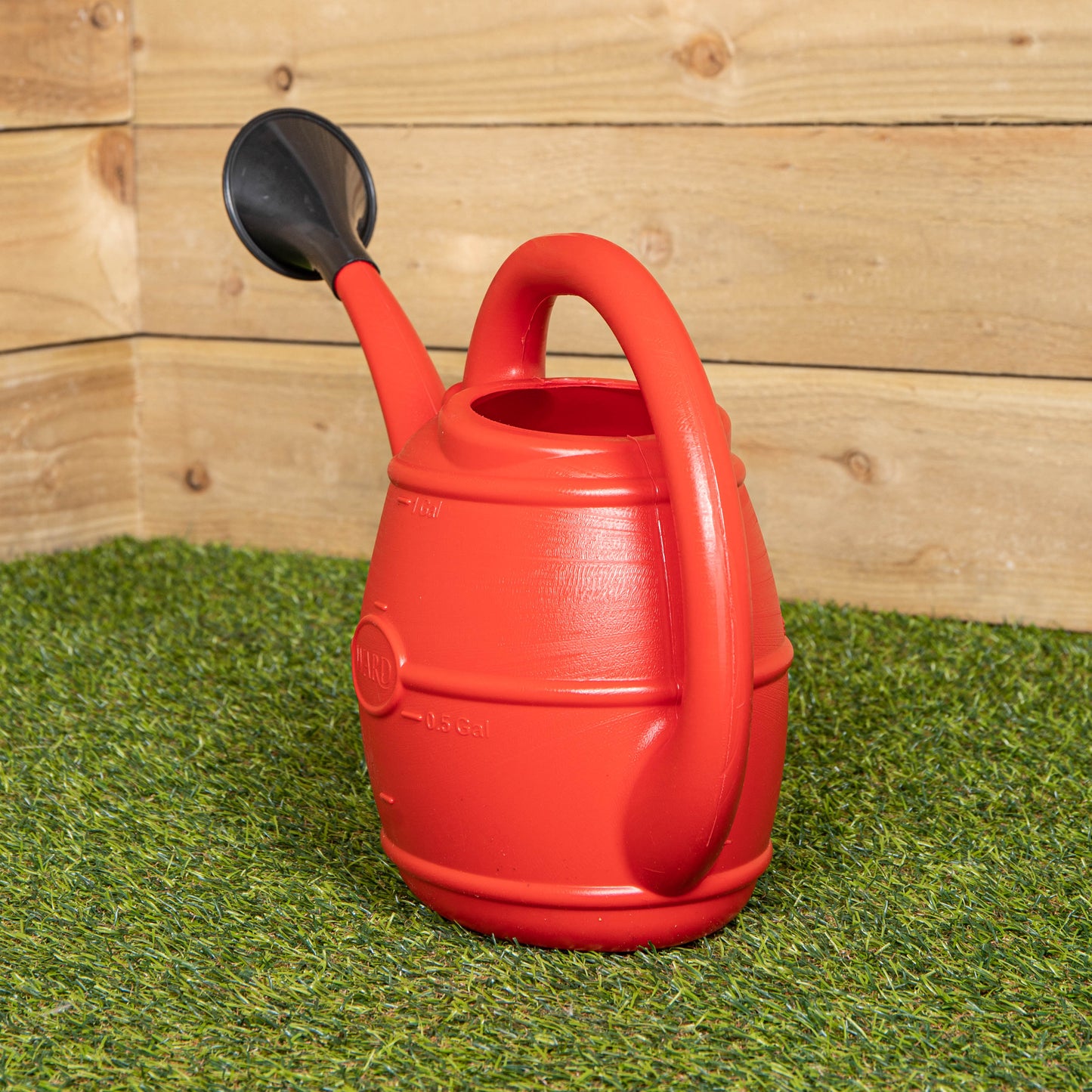 5L Ward Garden Watering Can with Rose in Red